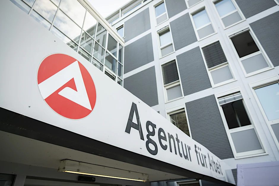 Die Agentur für Arbeit in Franfurt am Main.