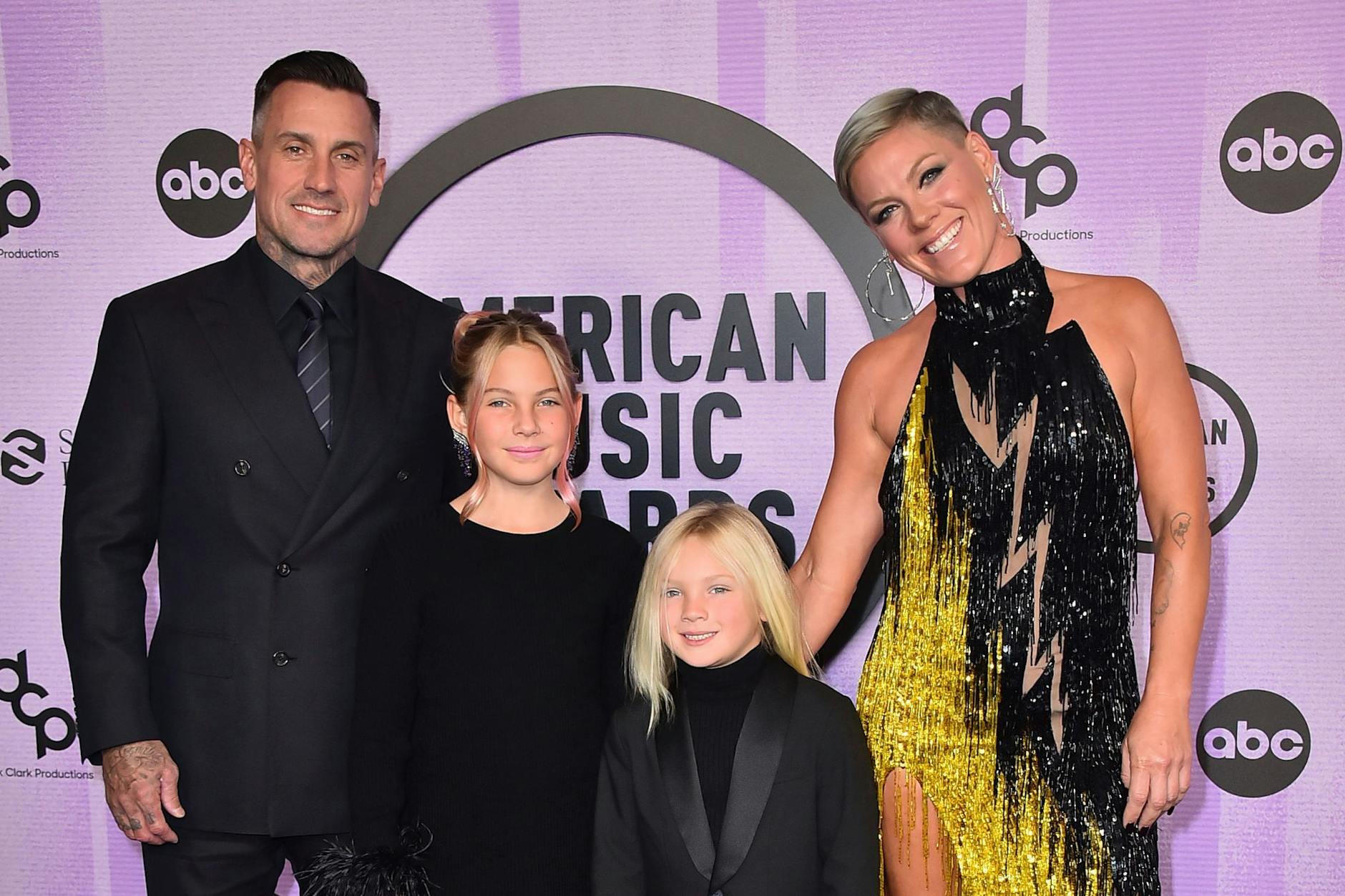 Carey Hart, Pink und ihre Kinder Willow Sage Hart und Jameson Moon Hart
