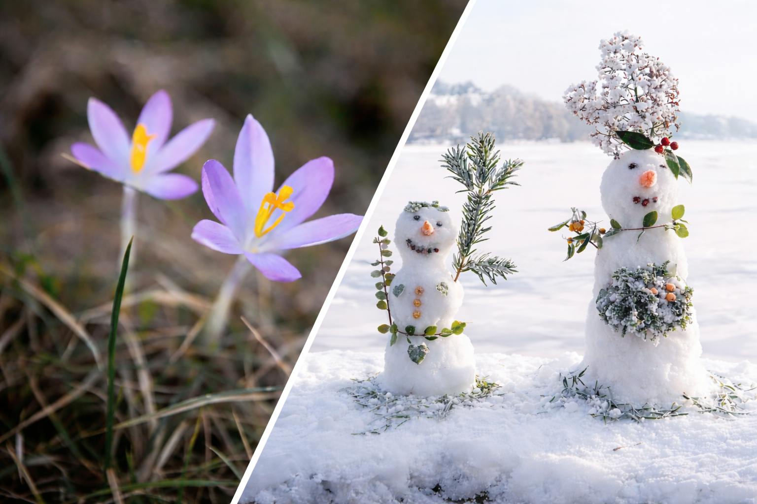 Vorerst siegt der Frühling, aber der Winter droht im März zurückzuschlagen.