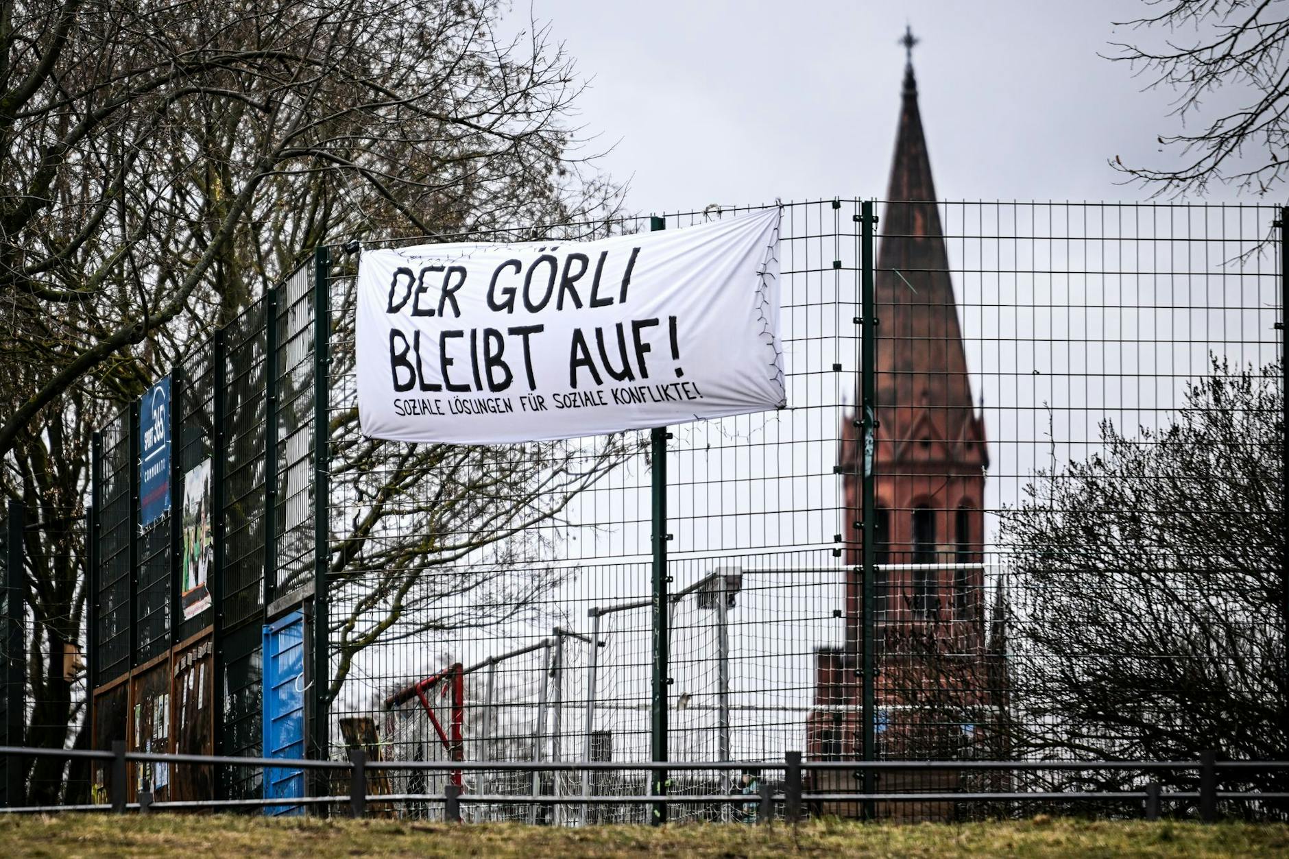 Die Proteste am 1. Mai richten sich gegen die nächtliche Schließung des Görlitzer Parks.