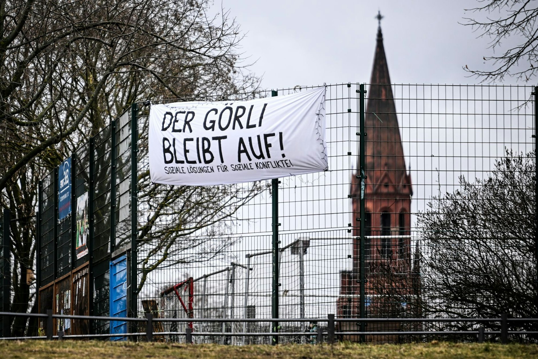 Die Proteste am 1. Mai richten sich gegen die nächtliche Schließung des Görlitzer Parks.