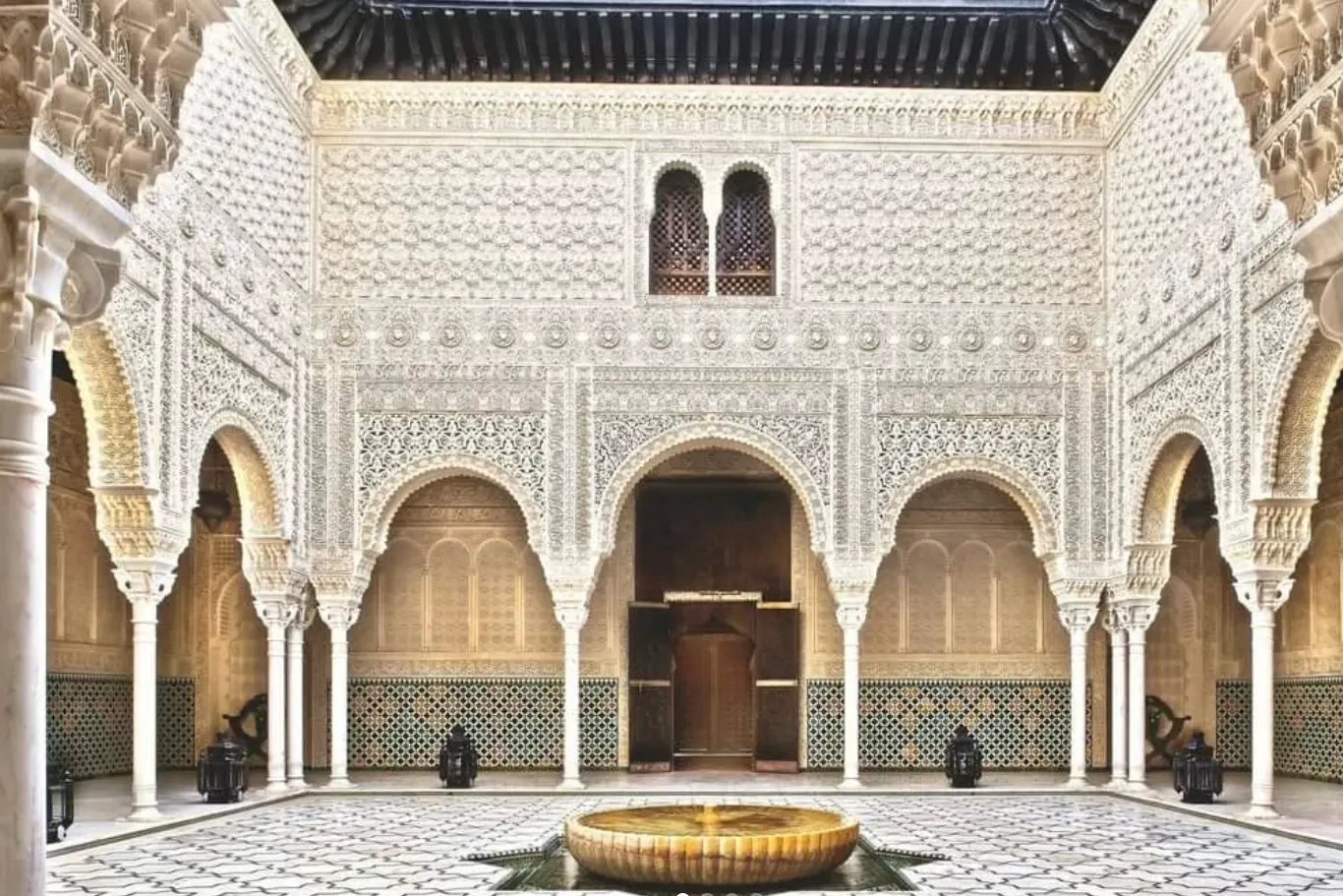 Der Bin-Ennakhil-Palast in Marokko.