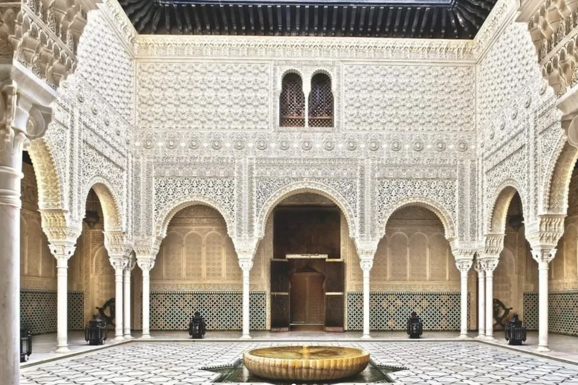 Der Bin-Ennakhil-Palast in Marokko.