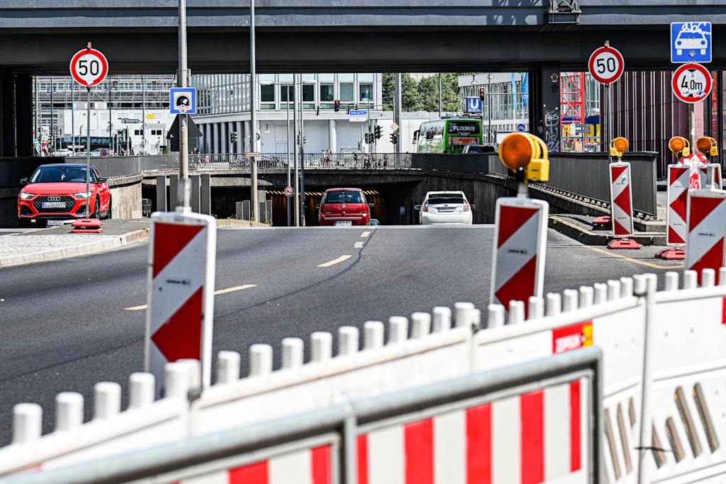 Am Tunnel Grunerstraße sind schwerere Schäden festgestellt worden.
