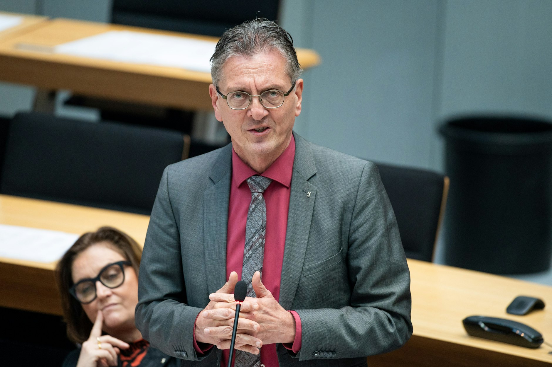 Christian Gaebler, Senator für Stadtentwicklung, Bauen und Wohnen in Berlin, freut sich über das Großprojekt.