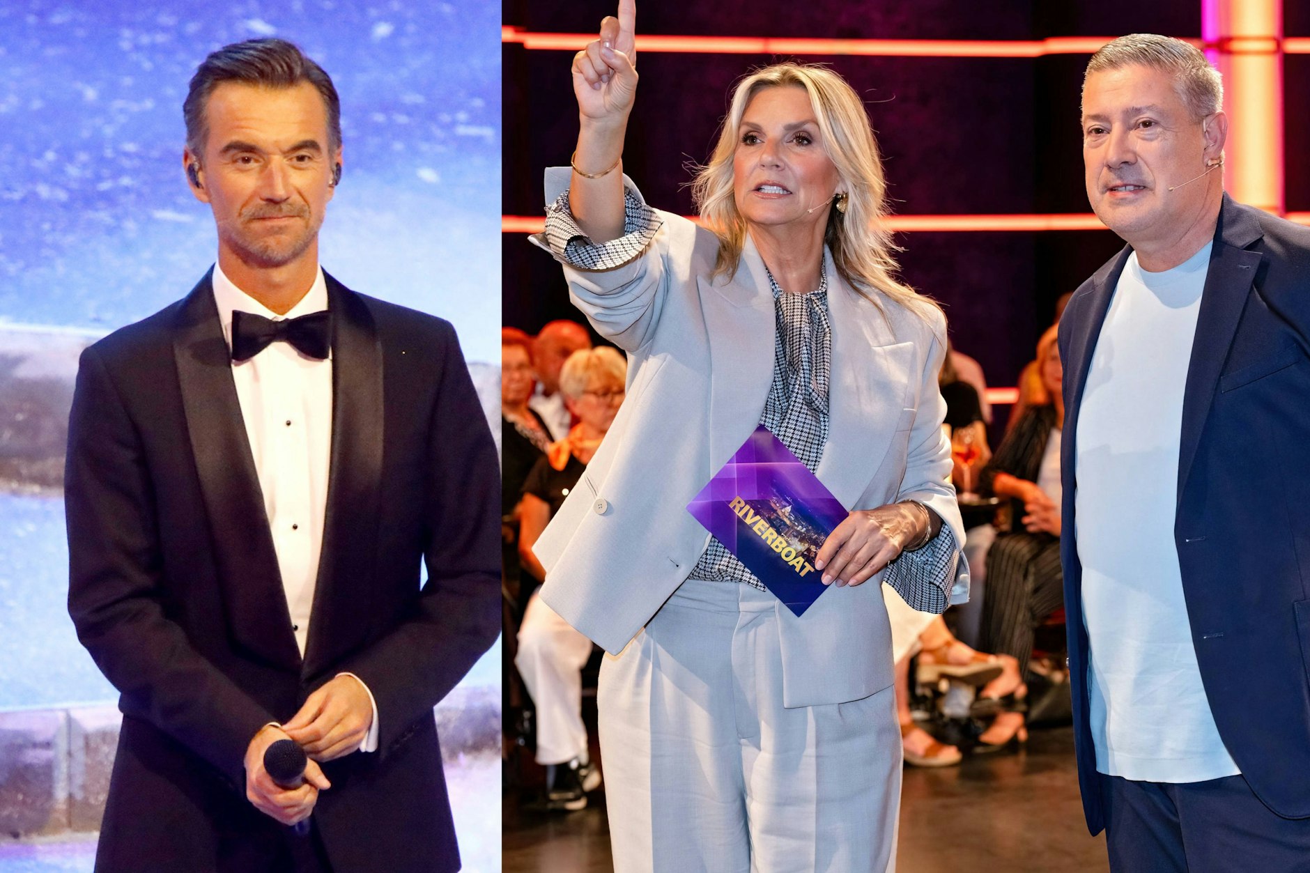 Werden die Moderatoren (v.l.) Kim Fisher (56), Joachim Llambi (61) und Florian Silbereisen bald vom MDR abgesägt?