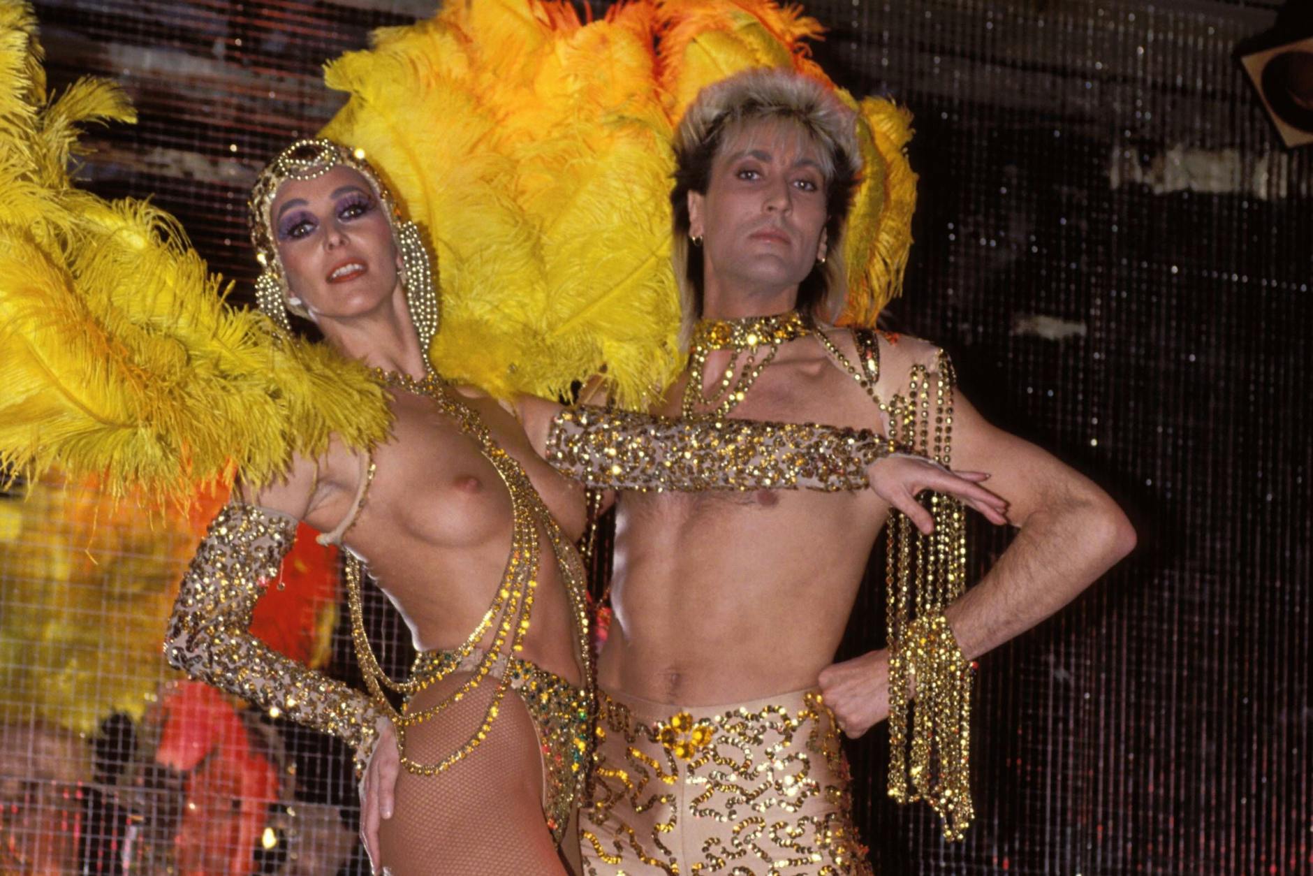 Solotanzpaar Kristina Merkel und Rainer Genss bei einem Auftritt im Friedrichstadt-Palast.