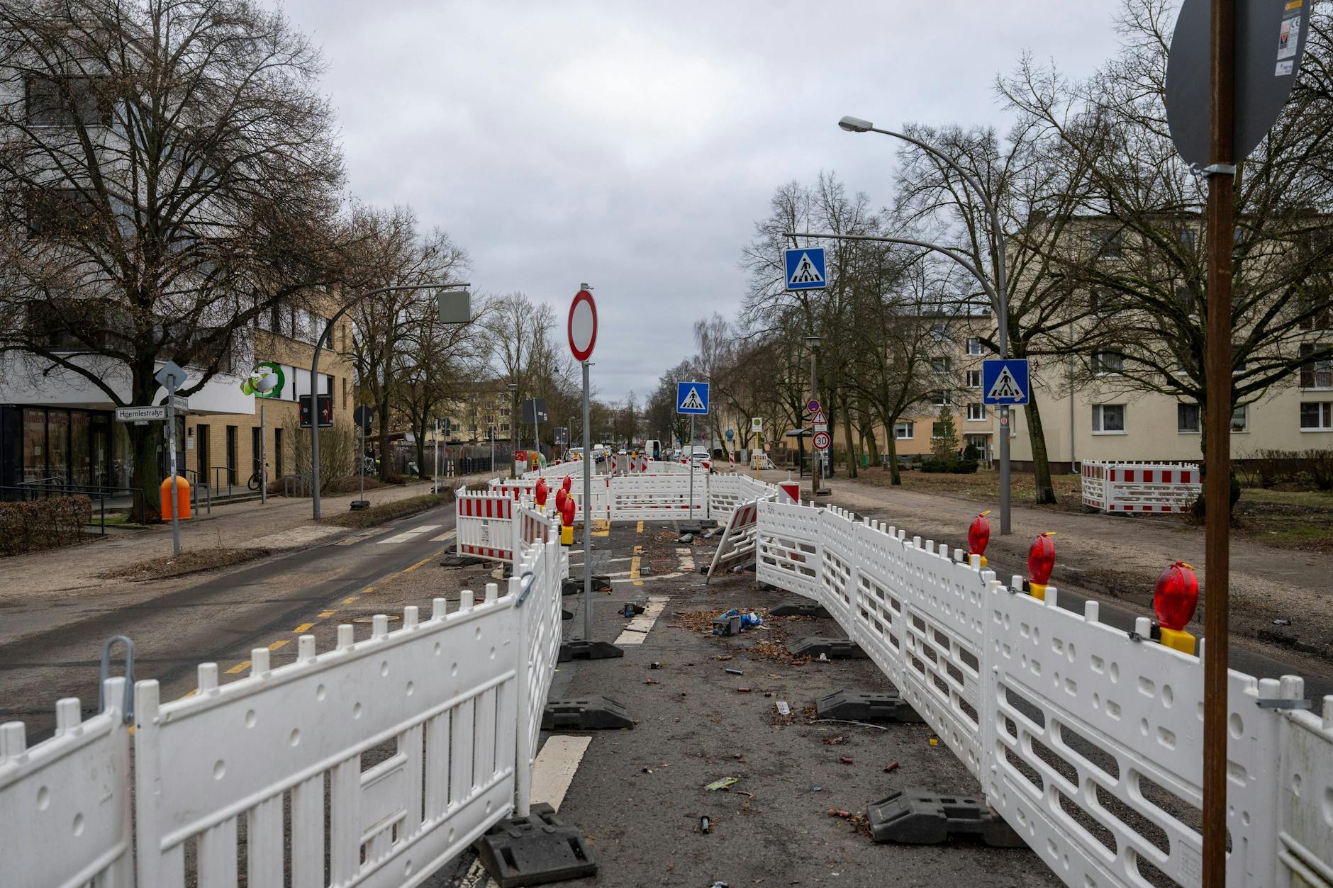 An dieser Stelle sieht es so aus, als wäre dort schon lange nichts mehr getan worden.