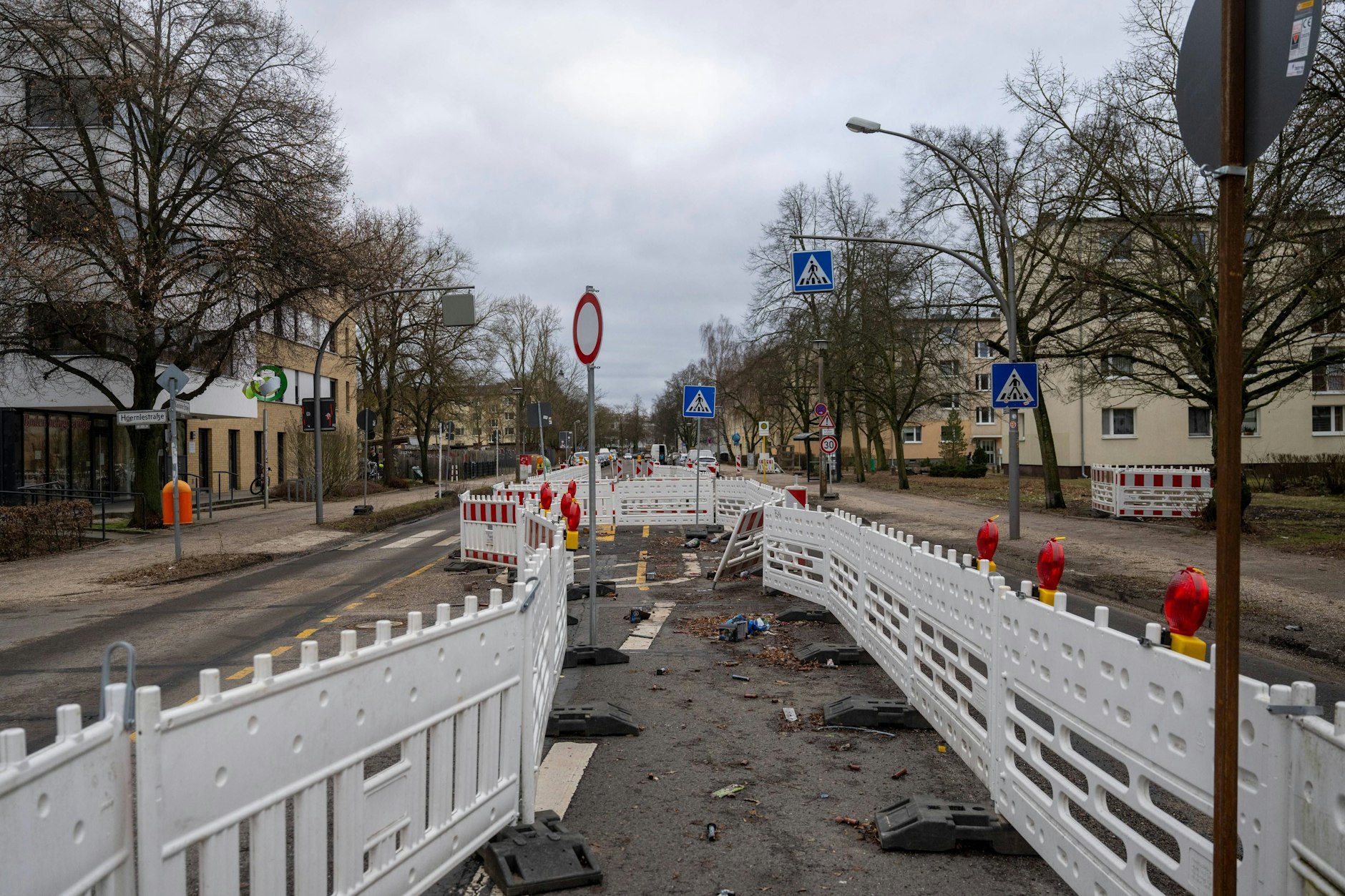 An dieser Stelle sieht es so aus, als wäre dort schon lange nichts mehr getan worden.