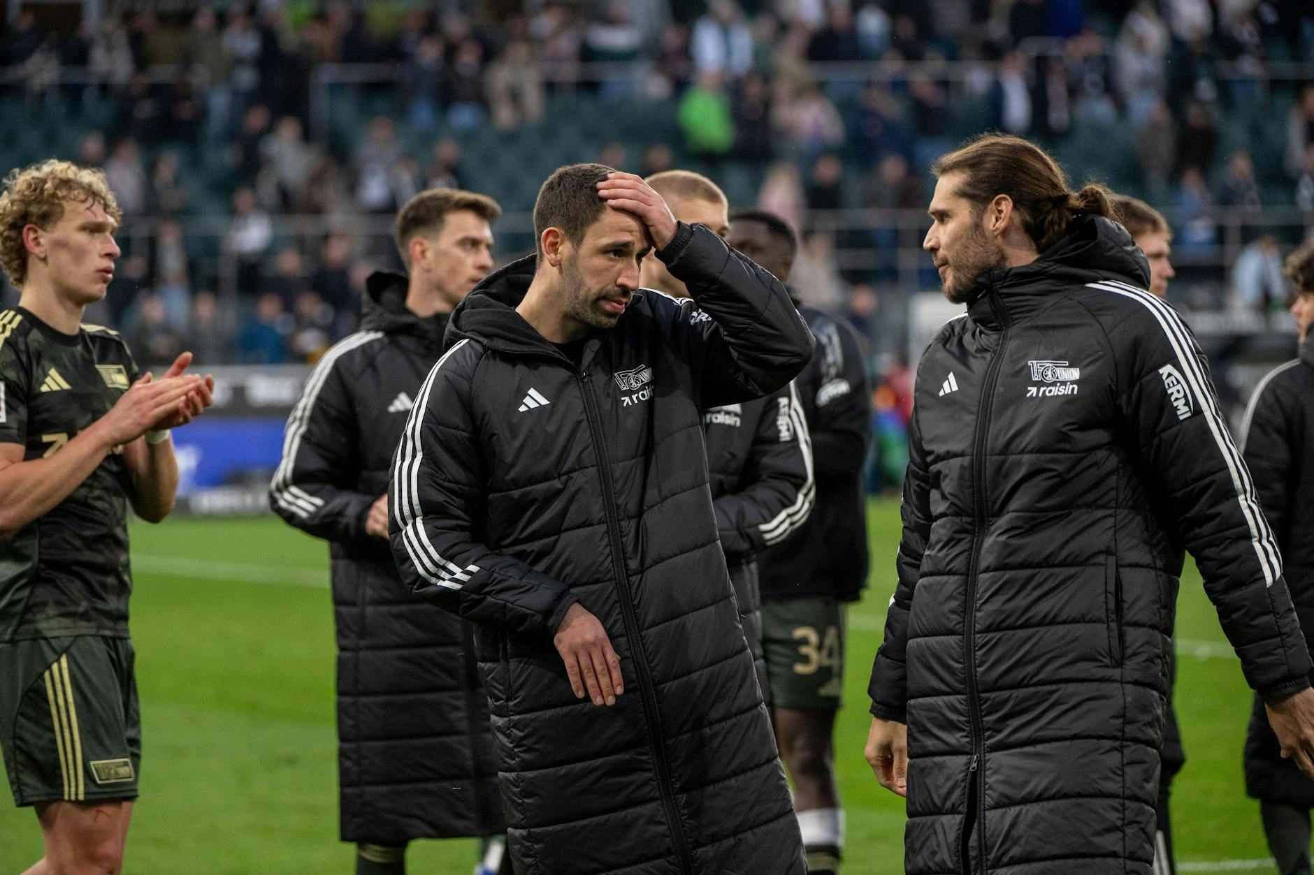 Ratlosigkeit beim 1. FC Union Berlin: Rani Khedira und seine Mitspieler verloren 0:1 bei Borussia Mönchengladbach.