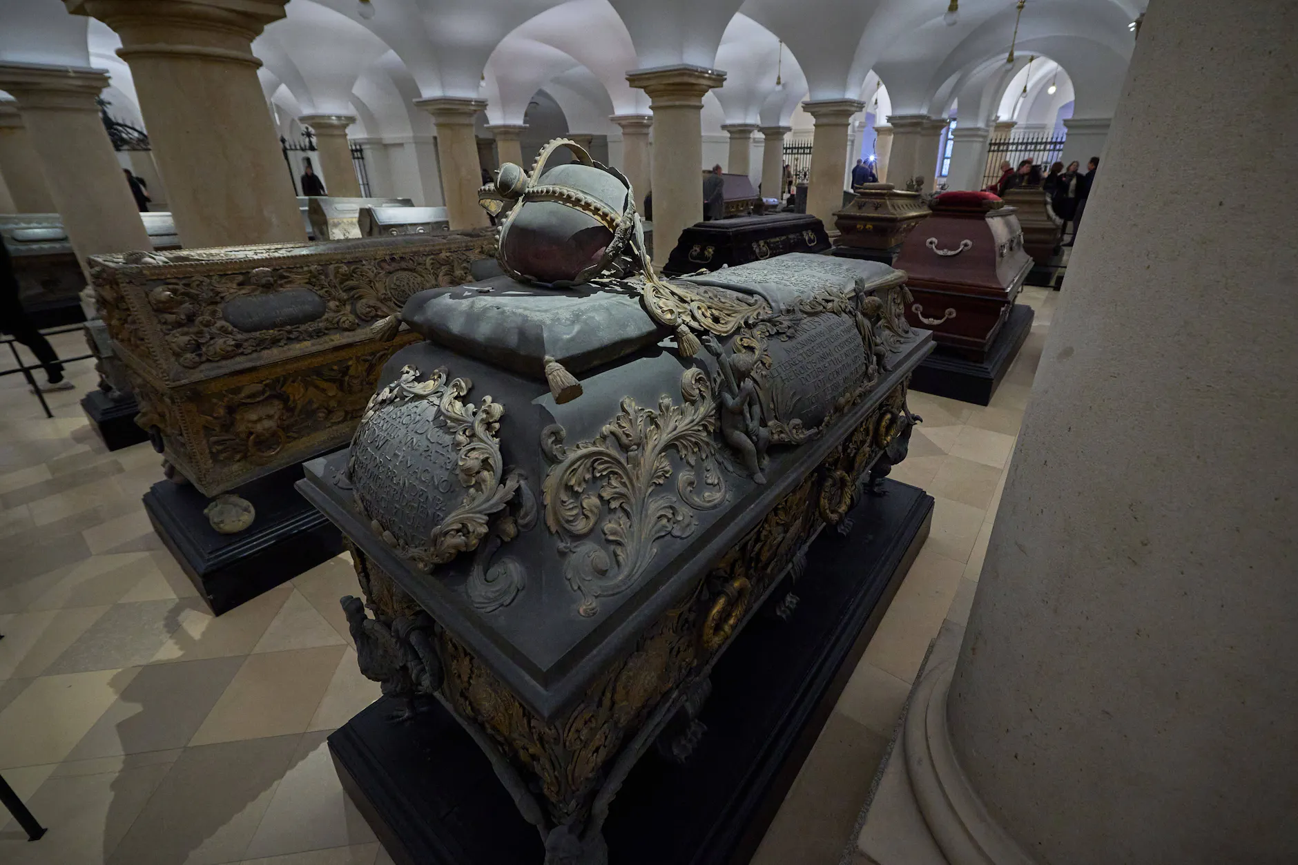 Die Hohenzollerngruft des Berliner Doms ist ab heute wieder eröffnet.