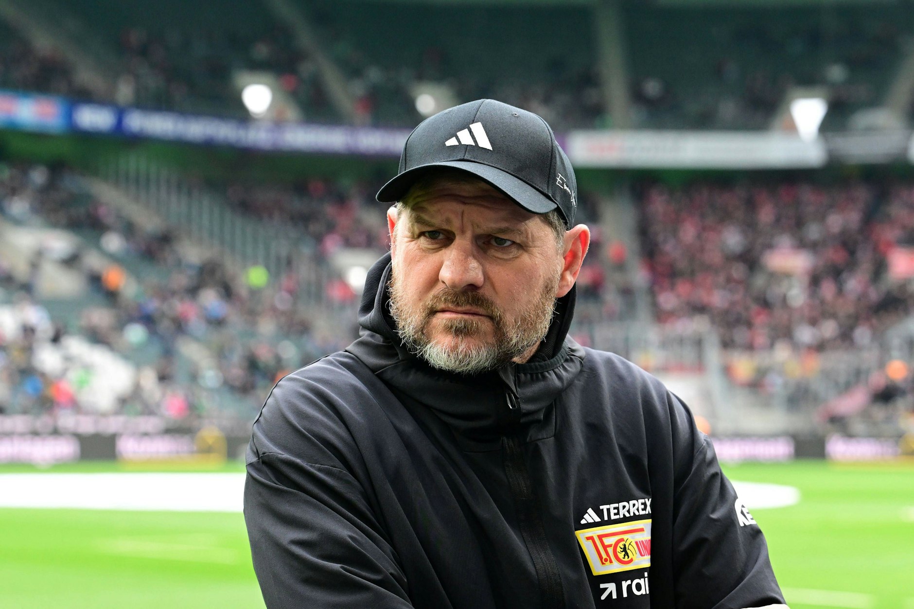 Die schlechte Laune war Union-Trainer Steffen Baumgart nach dem 0:1 in Gladbach anzusehen.
