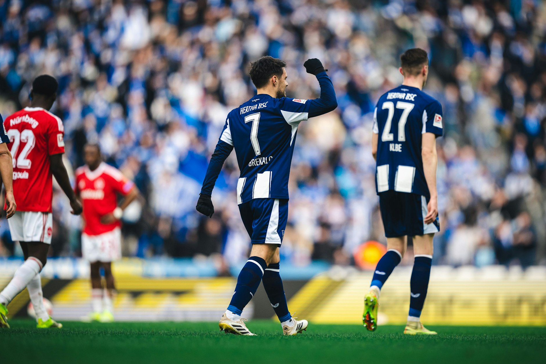 Josip Brekalo war beim Sieg von Hertha BSC gegen den 1. FC Nürnberg der einzige Lichtblick der Berliner.