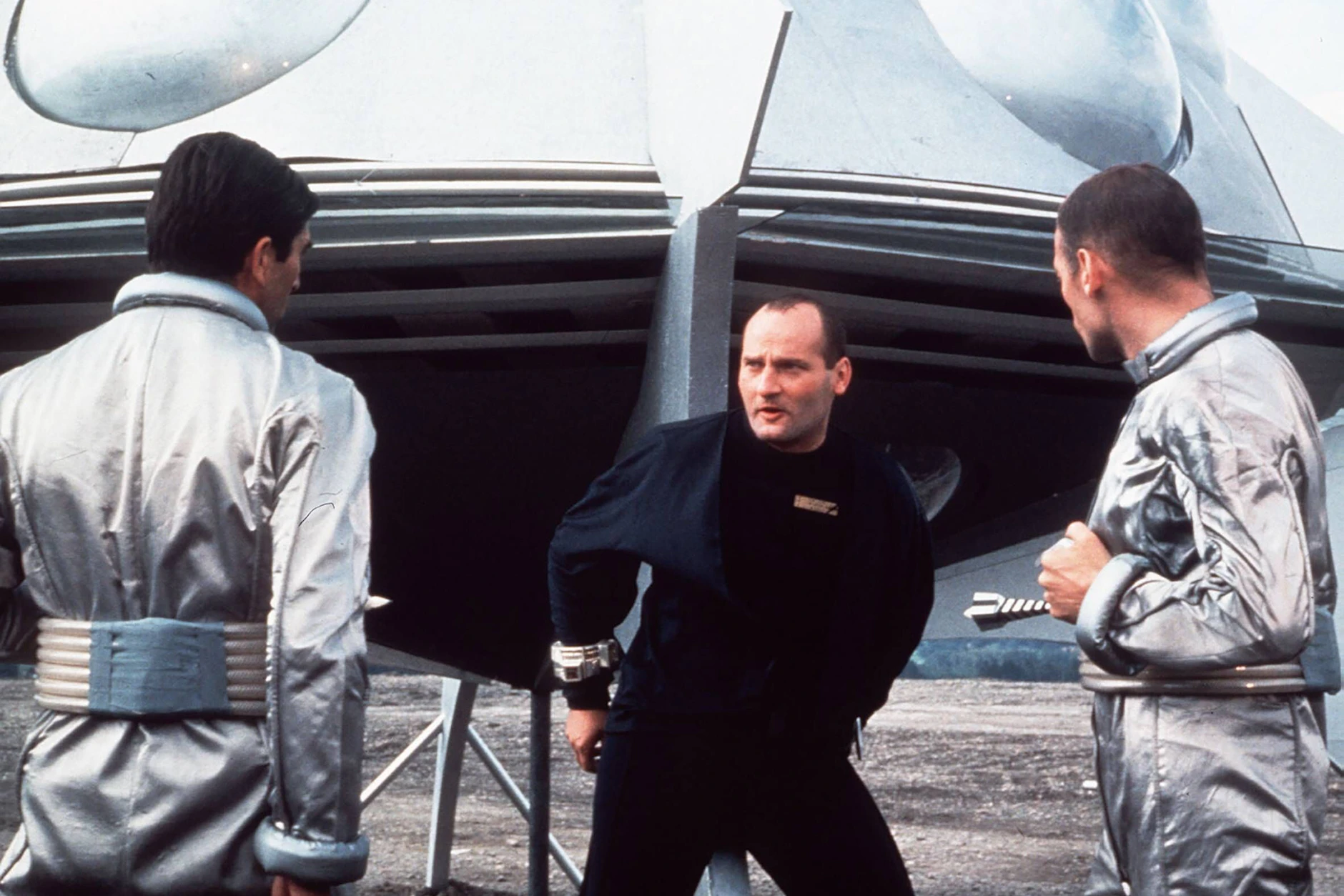 Szene mit Friedrich G. Beckhaus als Atari Shubashi aus der Folge „Der Kampf um die Sonne“