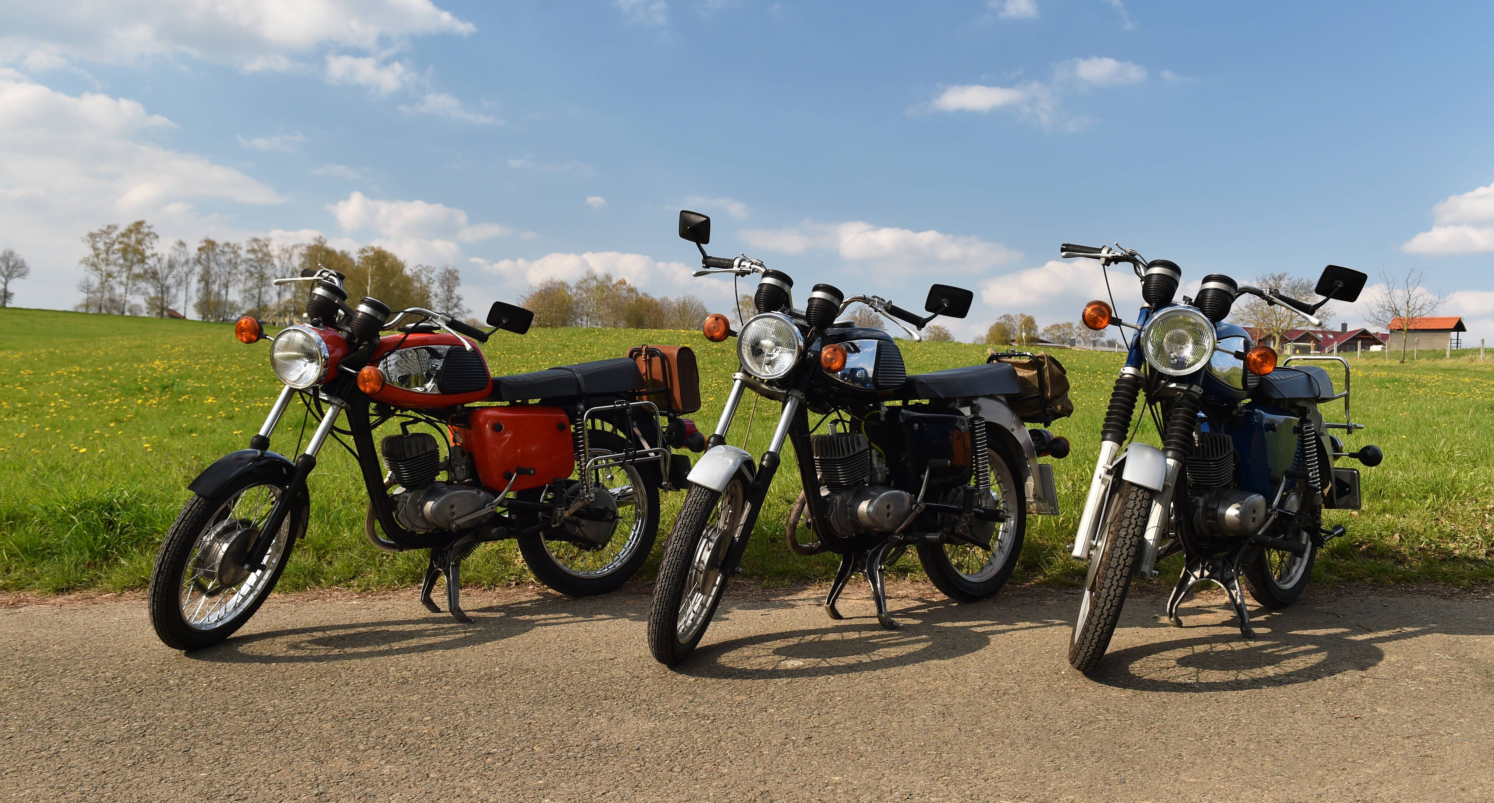 „Gummiboot“-Tank und Trophy Sport: Warum MZ-Motorräder begeistern