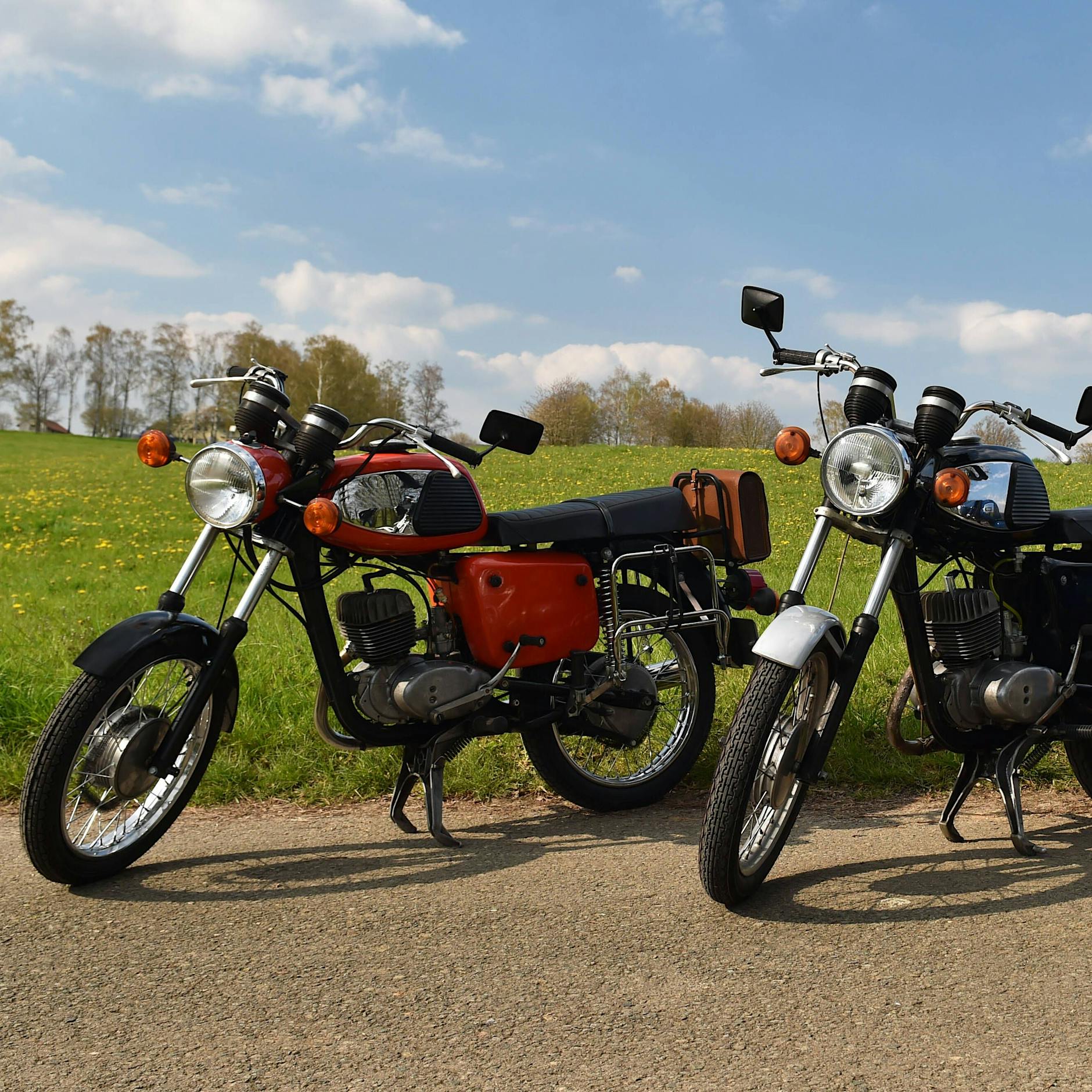 „Gummiboot“-Tank und Trophy Sport: Warum MZ-Motorräder begeistern