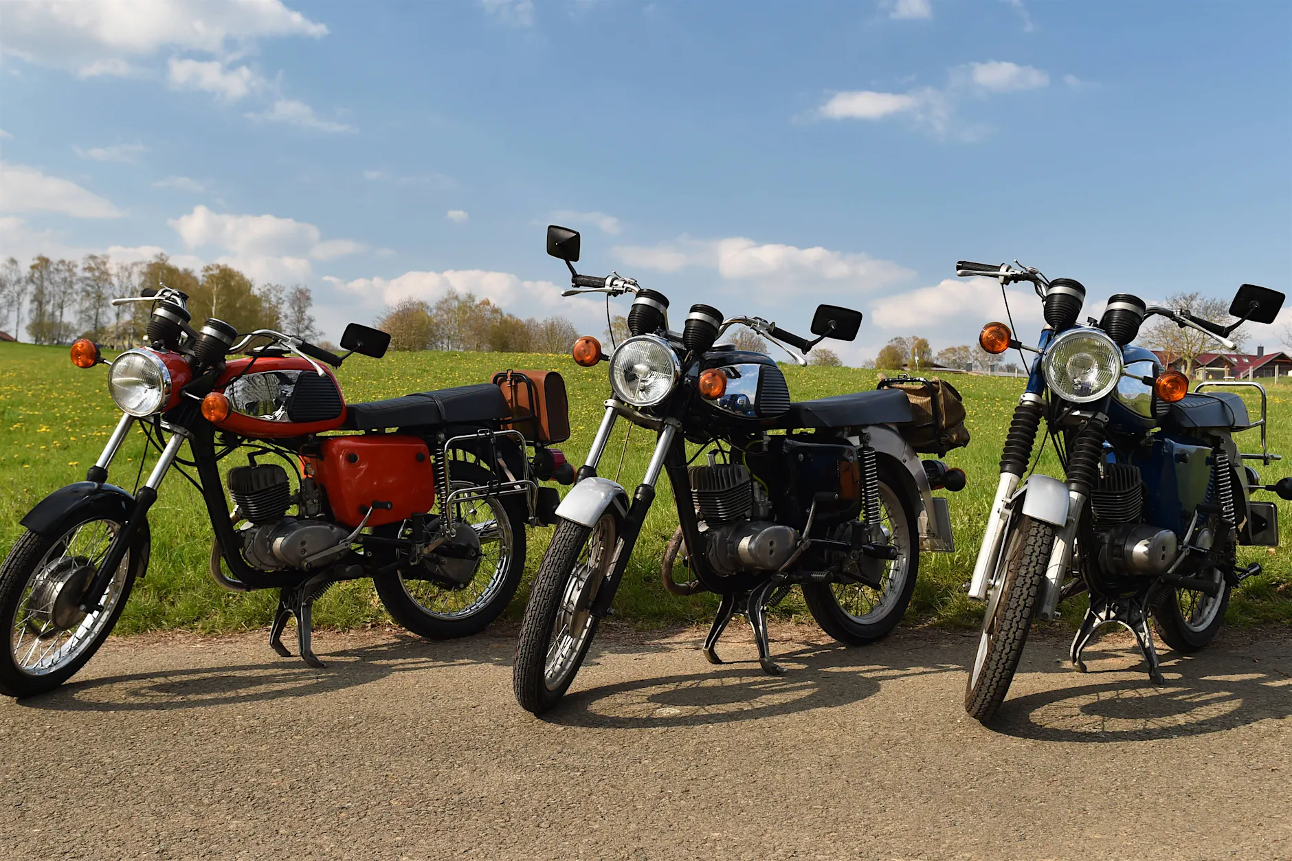 „Gummiboot“-Tank und Trophy Sport: Warum MZ-Motorräder begeistern