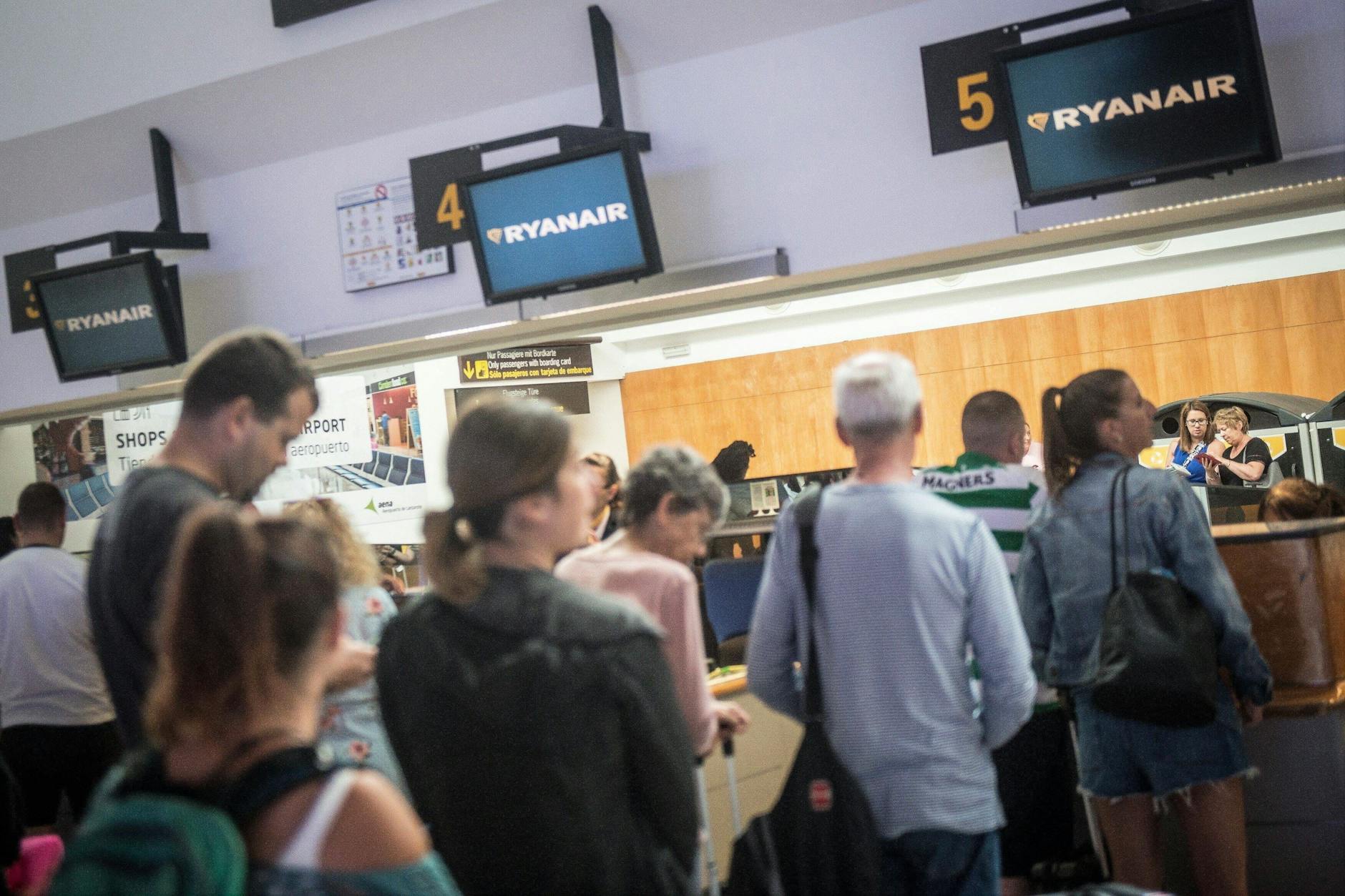 Chaos am Flughafen: 89 Ryanair-Passagiere auf Lanzarote zurückgelassen