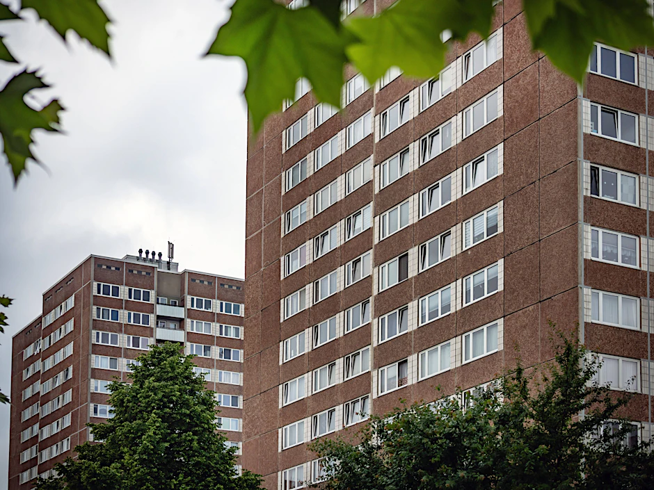 Das Wohnquartier an der Ludwig-Renn-Straße in Marzahn