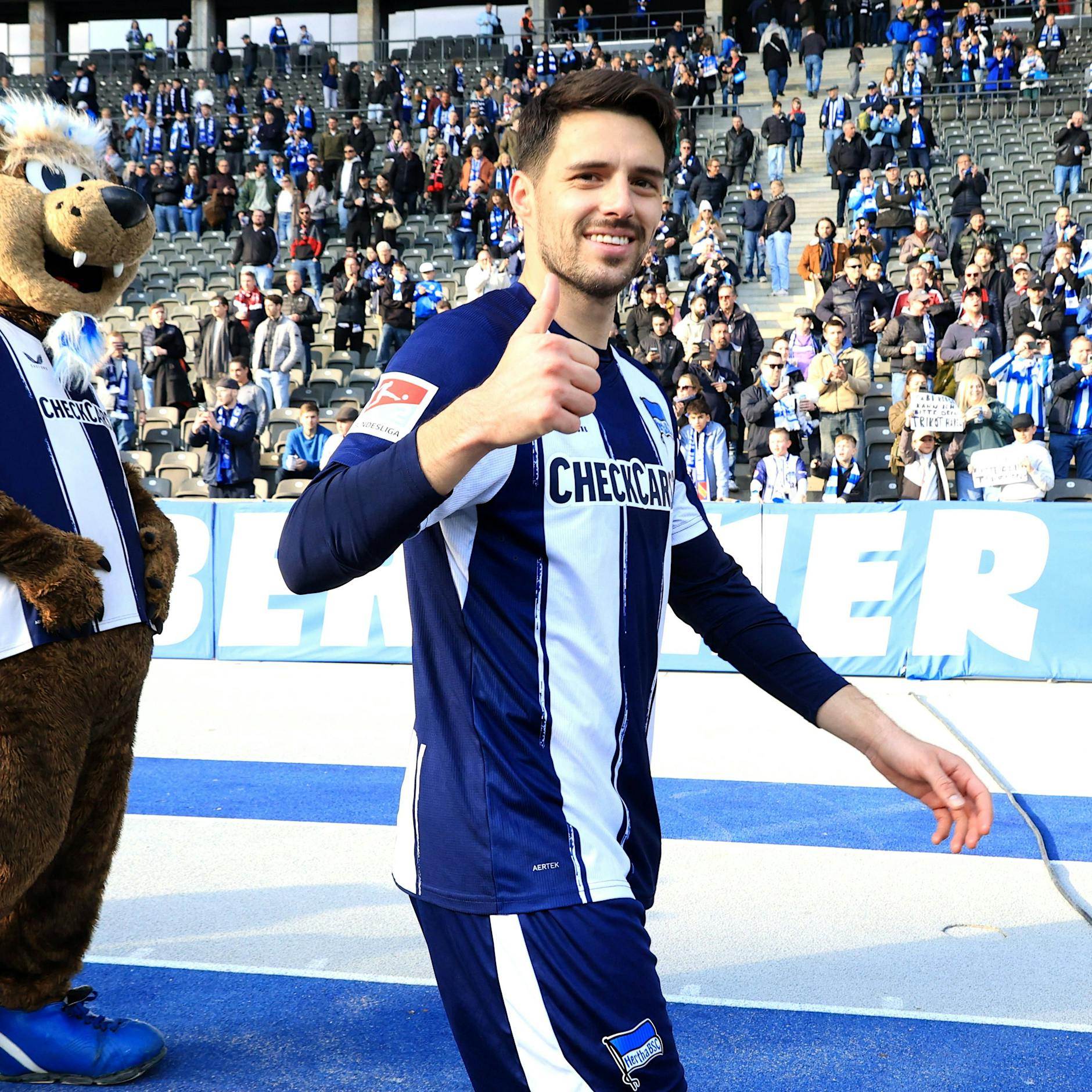 So schießt sich Brekalo zum neuen Hertha-Vertrag