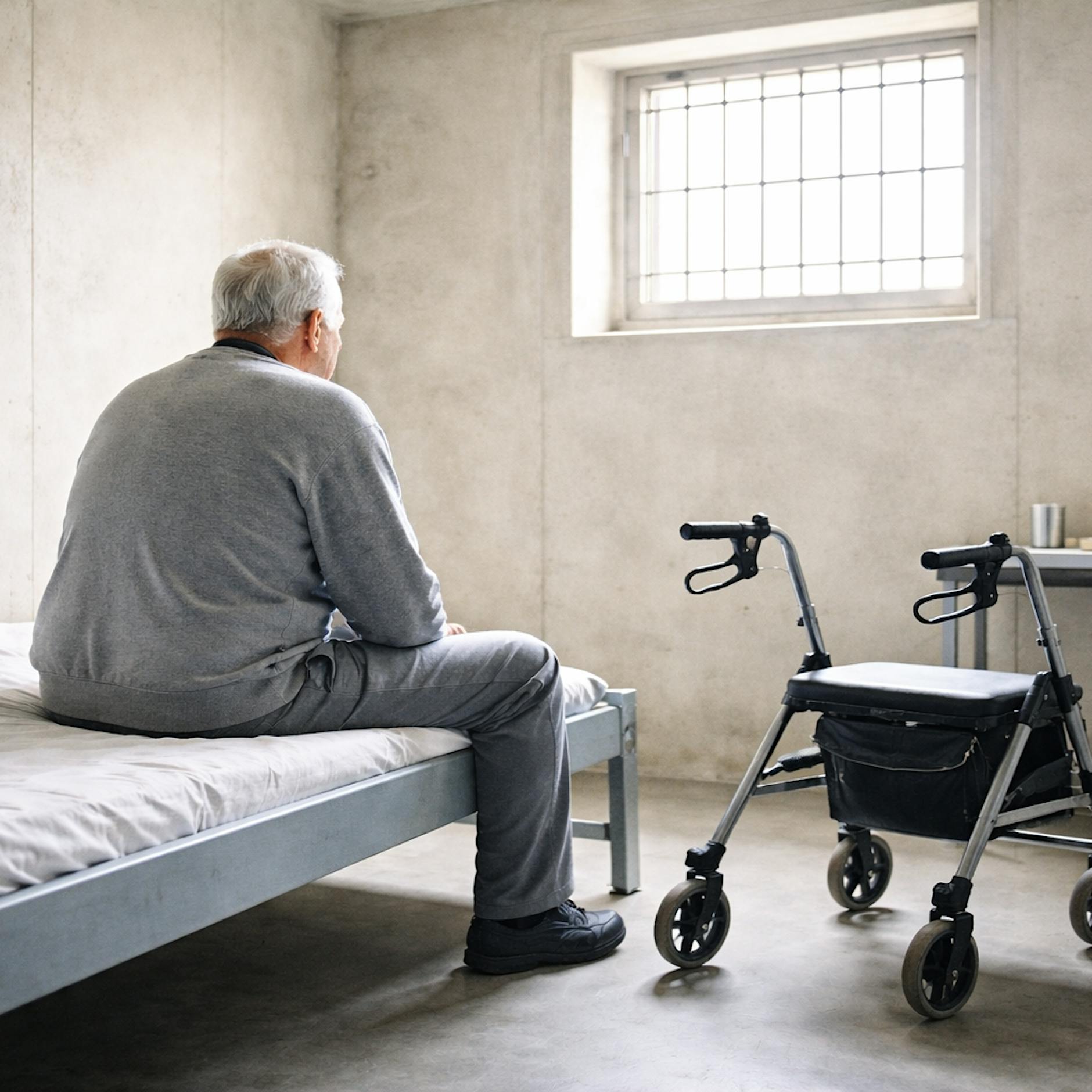 Graue Haare im Knast: Warum immer mehr Senioren hinter Gittern sind!