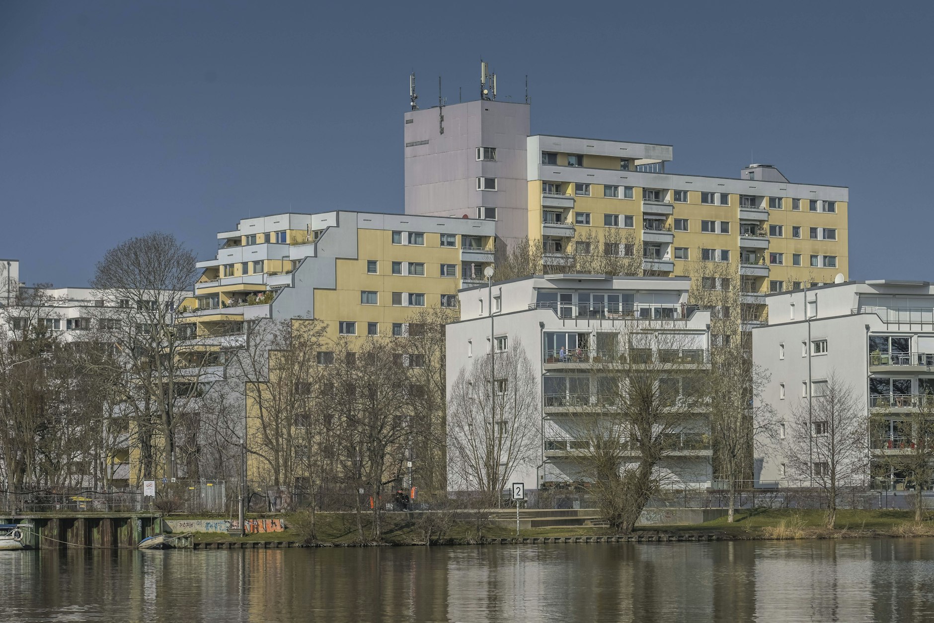 In Hakenfelde ist es nicht immer so idyllisch.