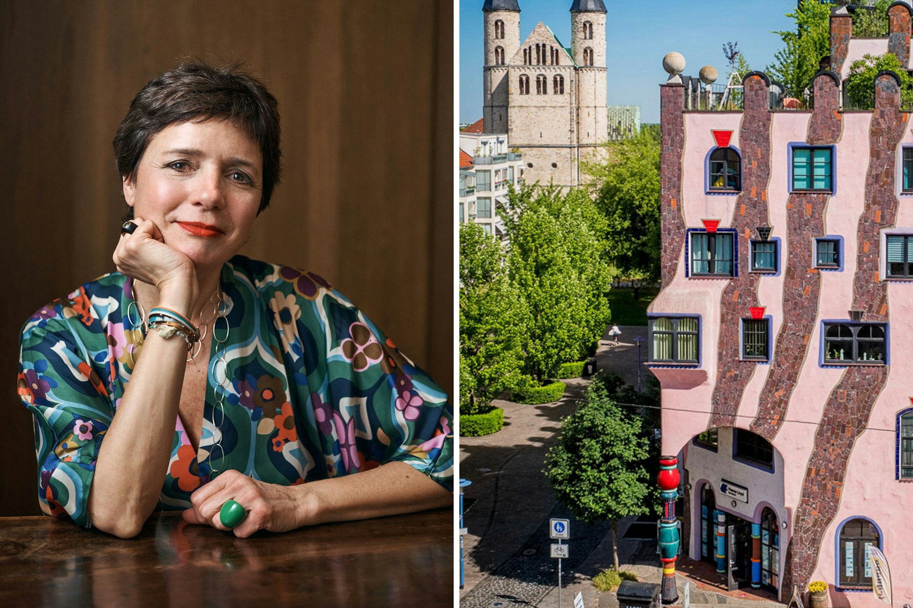 Immer auf dem Sprung: Unsere Kolumnistin Annabelle von Oeynhausen war diesmal in Magdeburg.