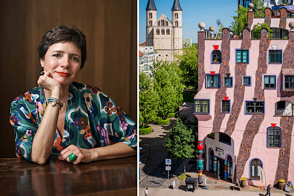 Immer auf dem Sprung: Unsere Kolumnistin Annabelle von Oeynhausen war diesmal in Magdeburg.