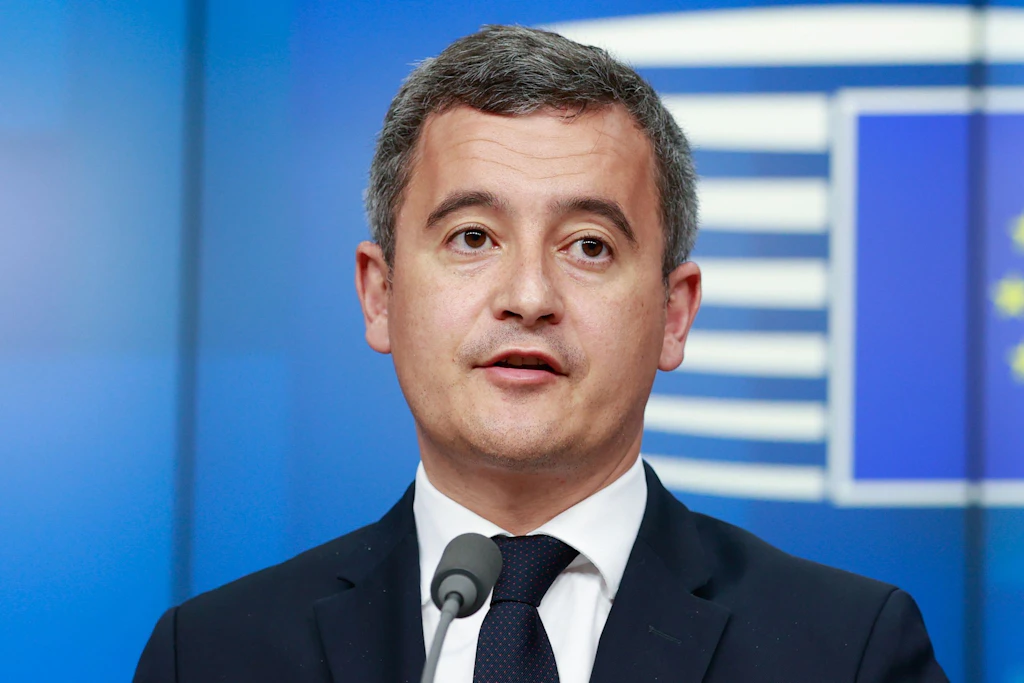 Frankreichs Innenminister Gérald Darmanin will die Zahl der Häftlinge nicht regulieren.