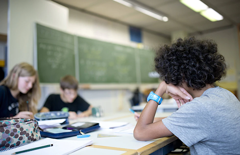 Zu viele Schulpflichtige in Sachsen fühlen sich in der Schule nicht wohl.