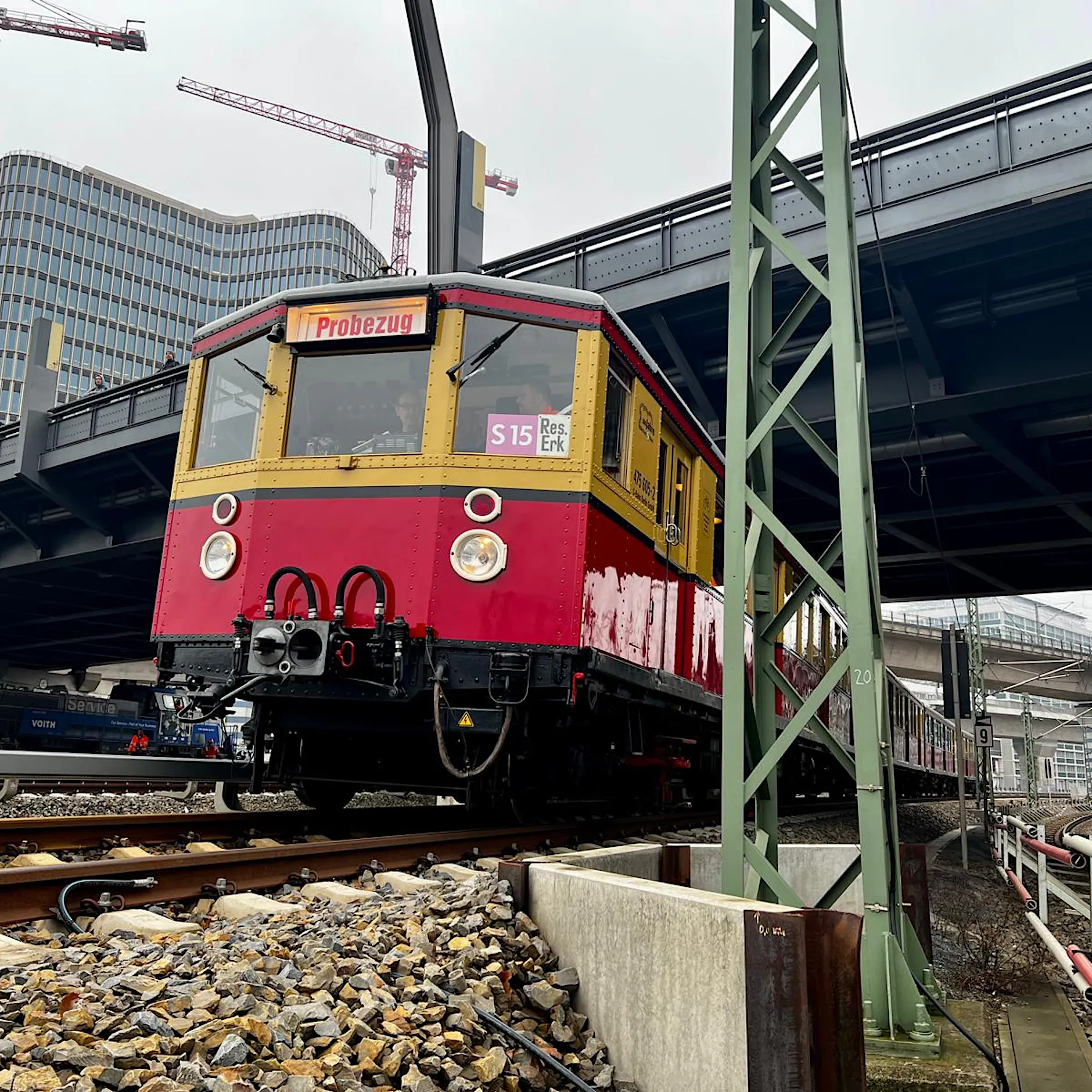 Neue S-Bahn-Strecke für Berlin: Der erste Zug ist fast hundert Jahre alt