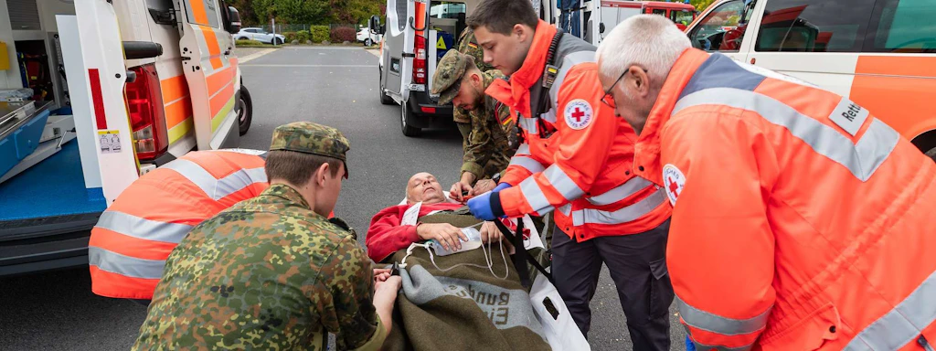 Kliniken in Berlin trainieren den Krieg