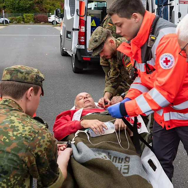Kliniken in Berlin trainieren den Krieg