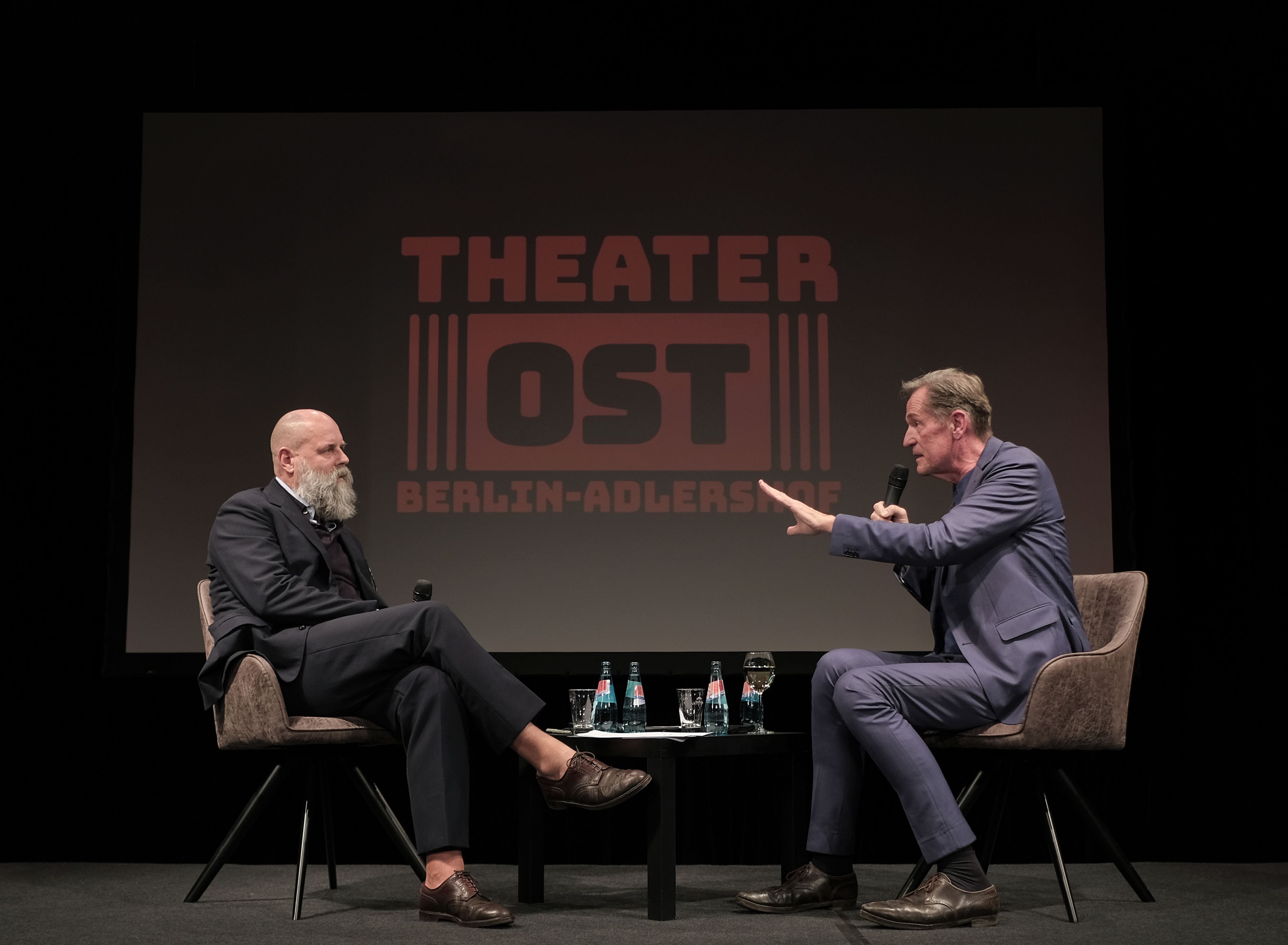 Döpfner und Friedrich im Theater Ost: Ist dieser Neid das größte Kompliment oder reine West-Arroganz?