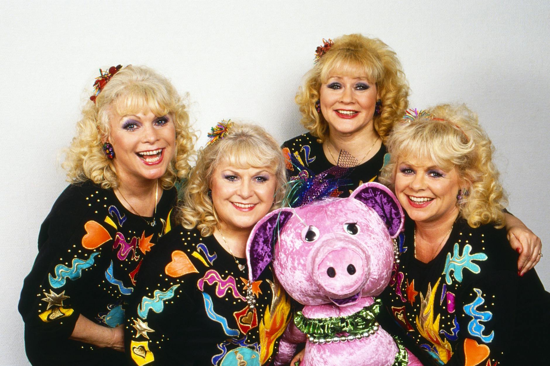 Die Jacob Sisters bestanden aus (v.l.) Johanna, Rose, Eva und Hannelore.