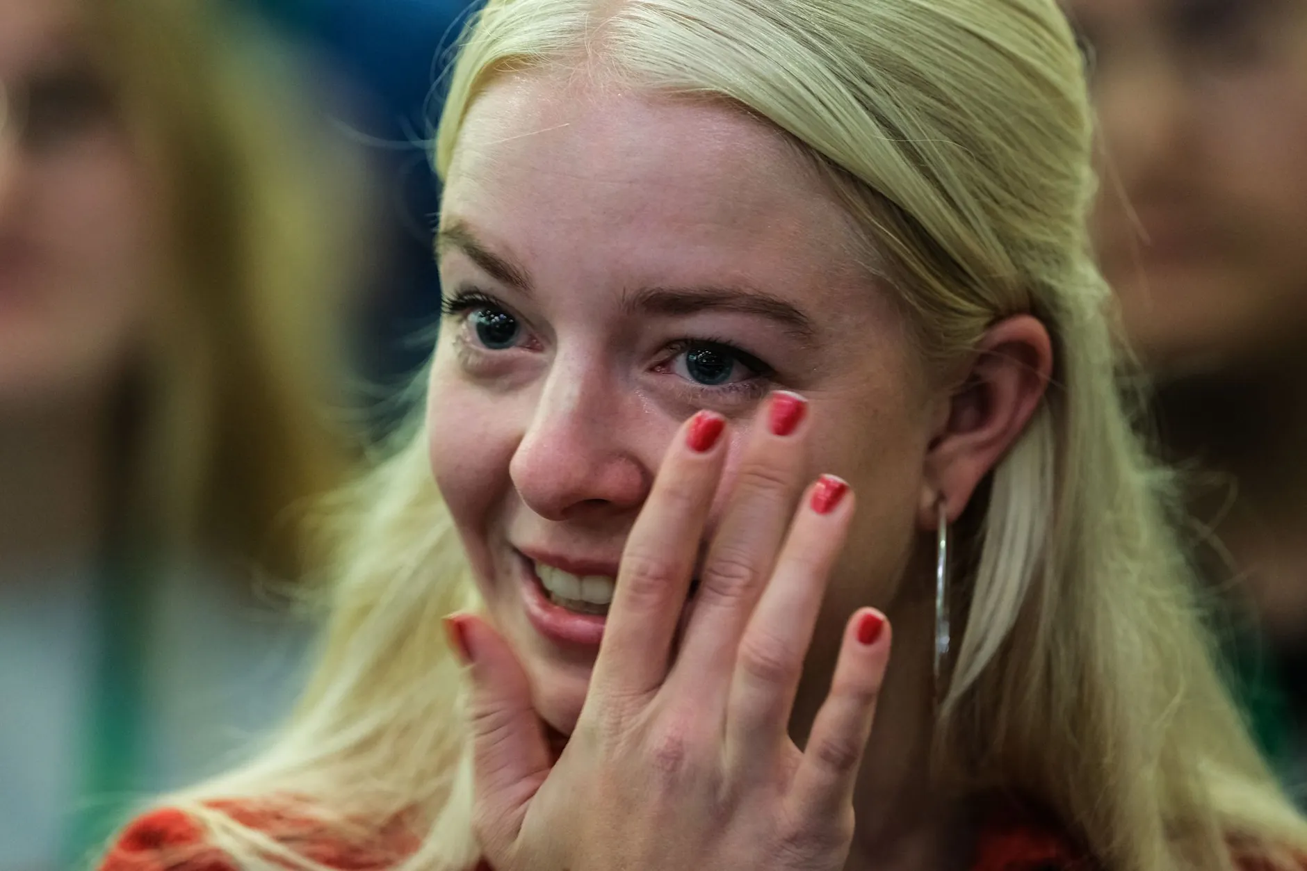 Sie ist ein Mensch! Sie weint auch mal: Jette Nietzard.