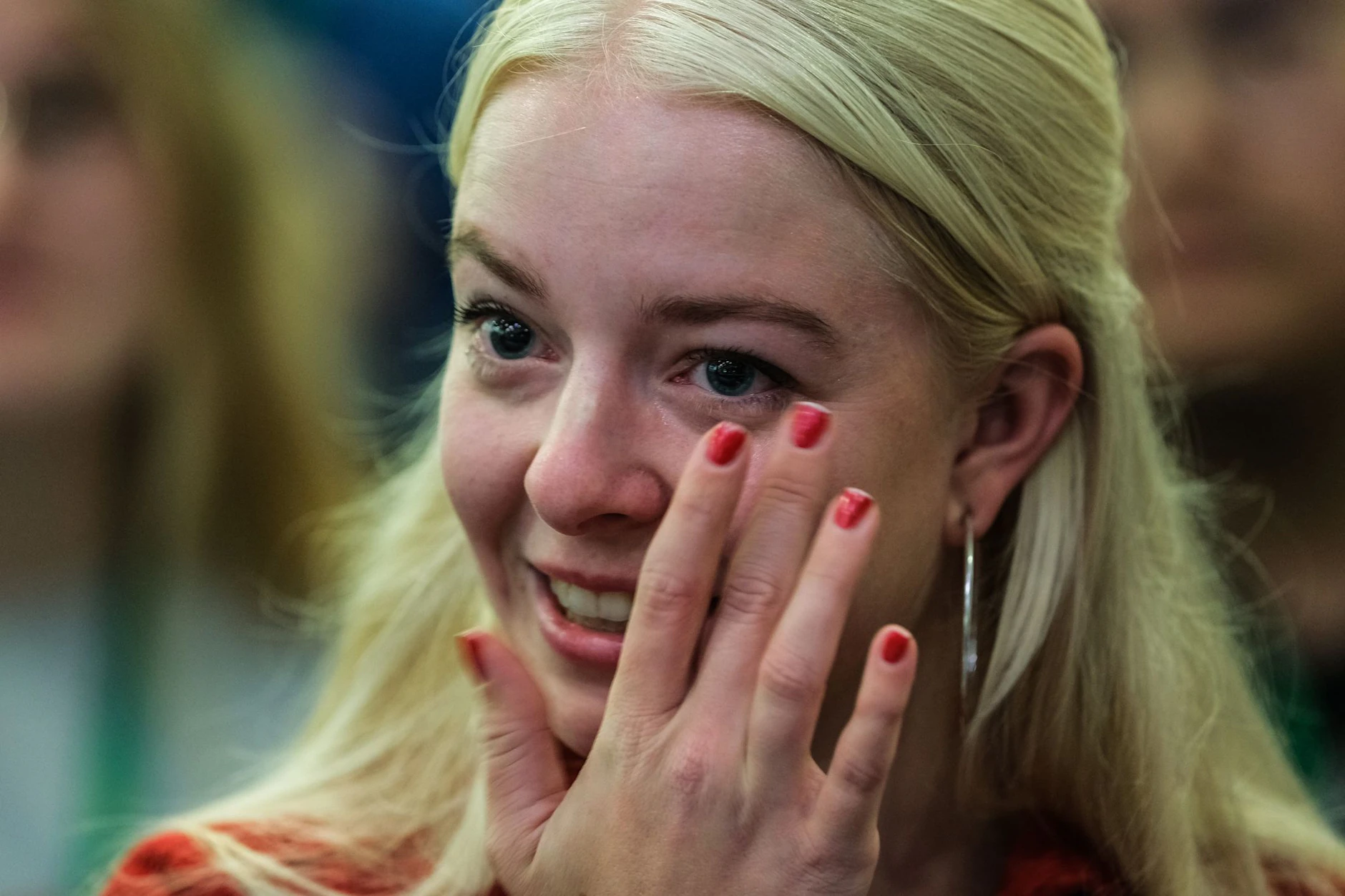 Sie ist ein Mensch! Sie weint auch mal: Jette Nietzard.