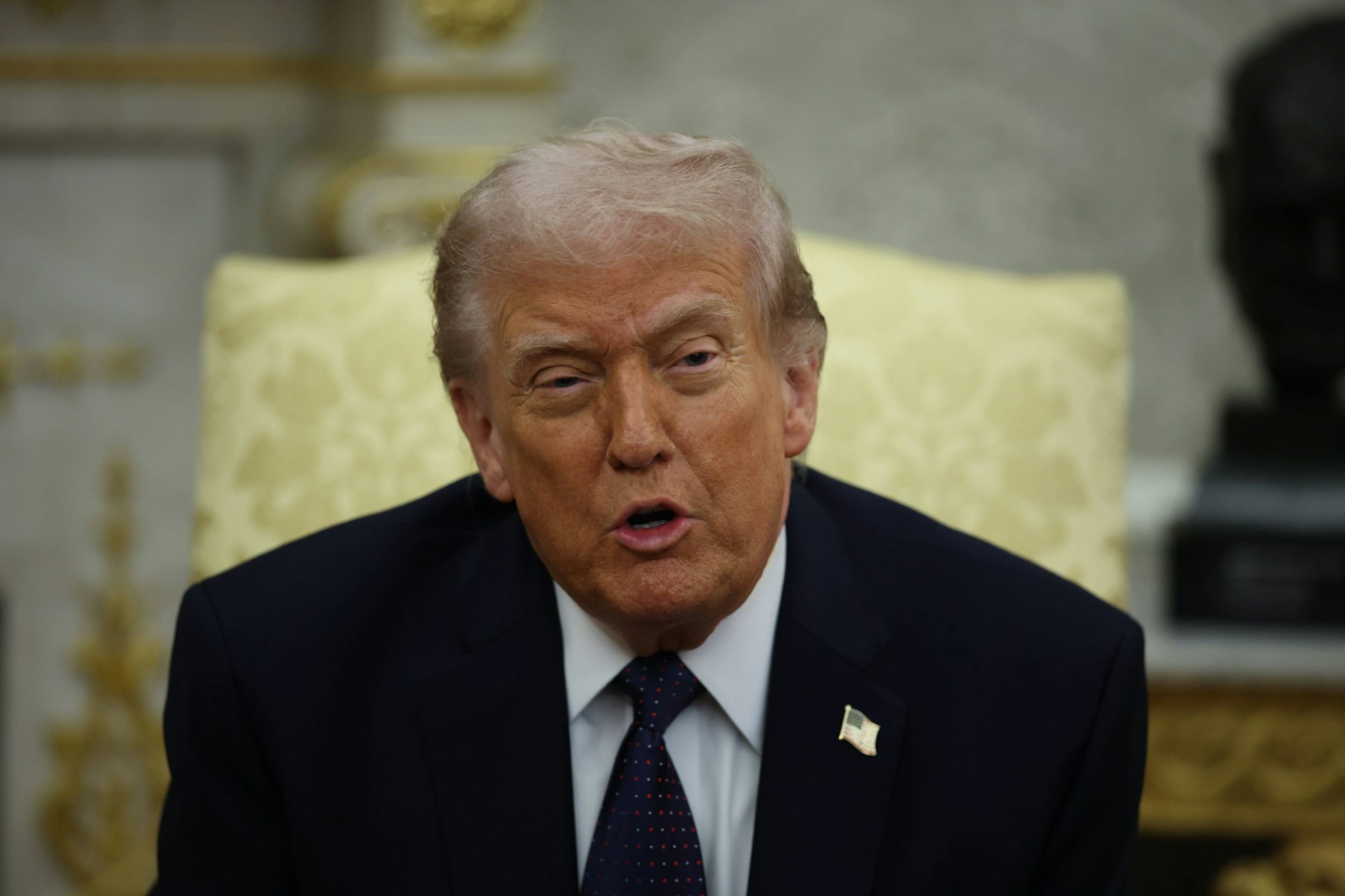 US Präsident Donald Trump hat Spanien mit einem Handelsembargo gedroht.