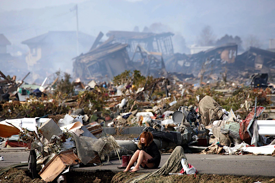 120.000 Gebäude wurden in Japan im März 2011 infolge eines Erdbebens und den dadurch ausgelösten Tsunami zerstört.