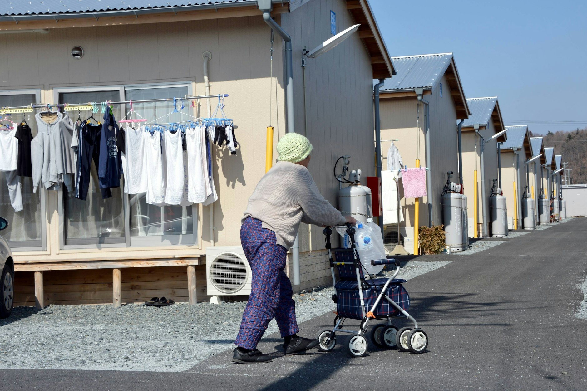 Die Notunterkünfte wurden weitaus länger beansprucht, als von der Regierung geplant.
