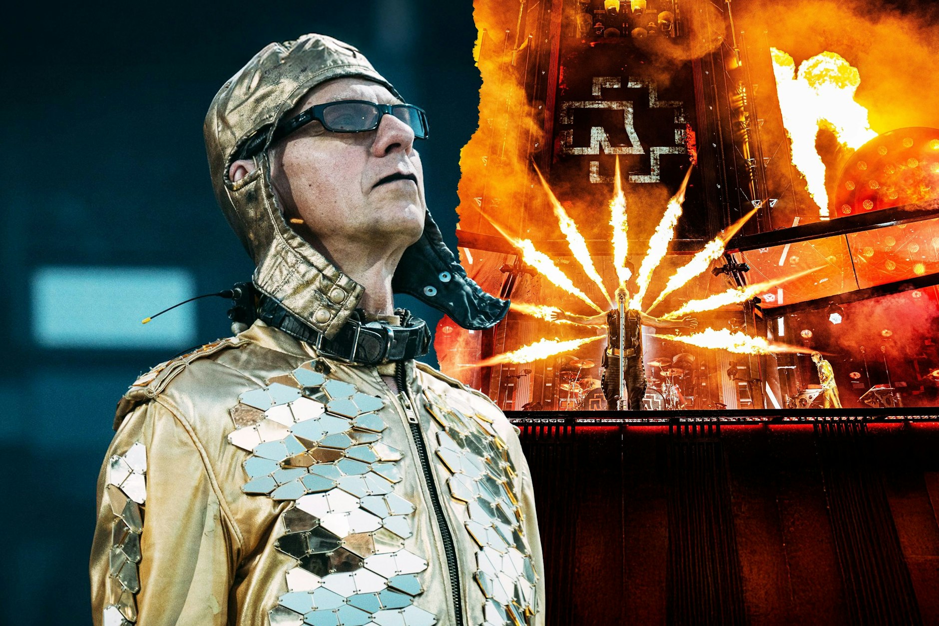 Neue Tour, neue Show, alte Band? Fans spekulieren aktuell darauf, dass die Musiker von Rammstein (links Keyboarder Christian Flake Lorenz, rechts Till Lindemann) bald wieder auf Tour gehen.