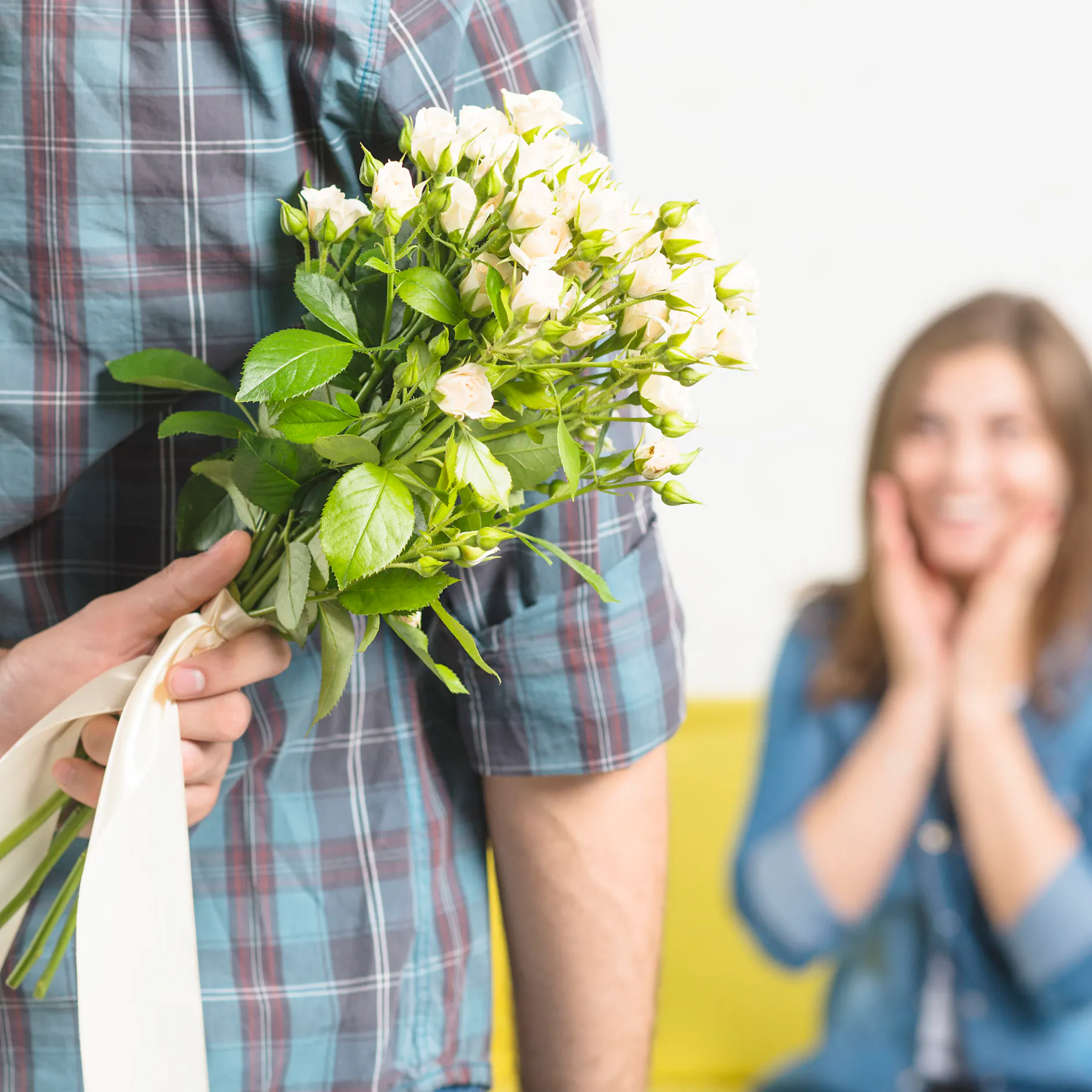 Hallo liebe Kerle, denkt an die Blumen!