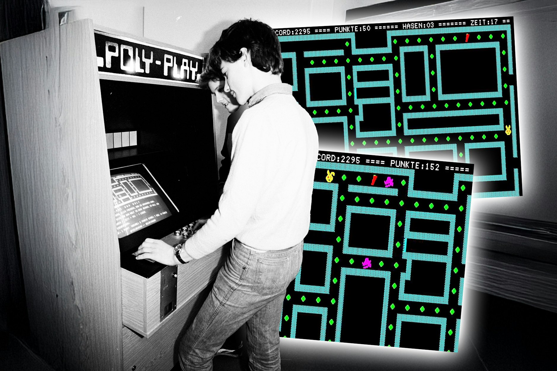 Erinnern Sie sich noch an den Spielautomaten Poly-Play aus der DDR und das Spiel Hase und Wolf? Viele spielten es in den FDGB-Ferienheimen.