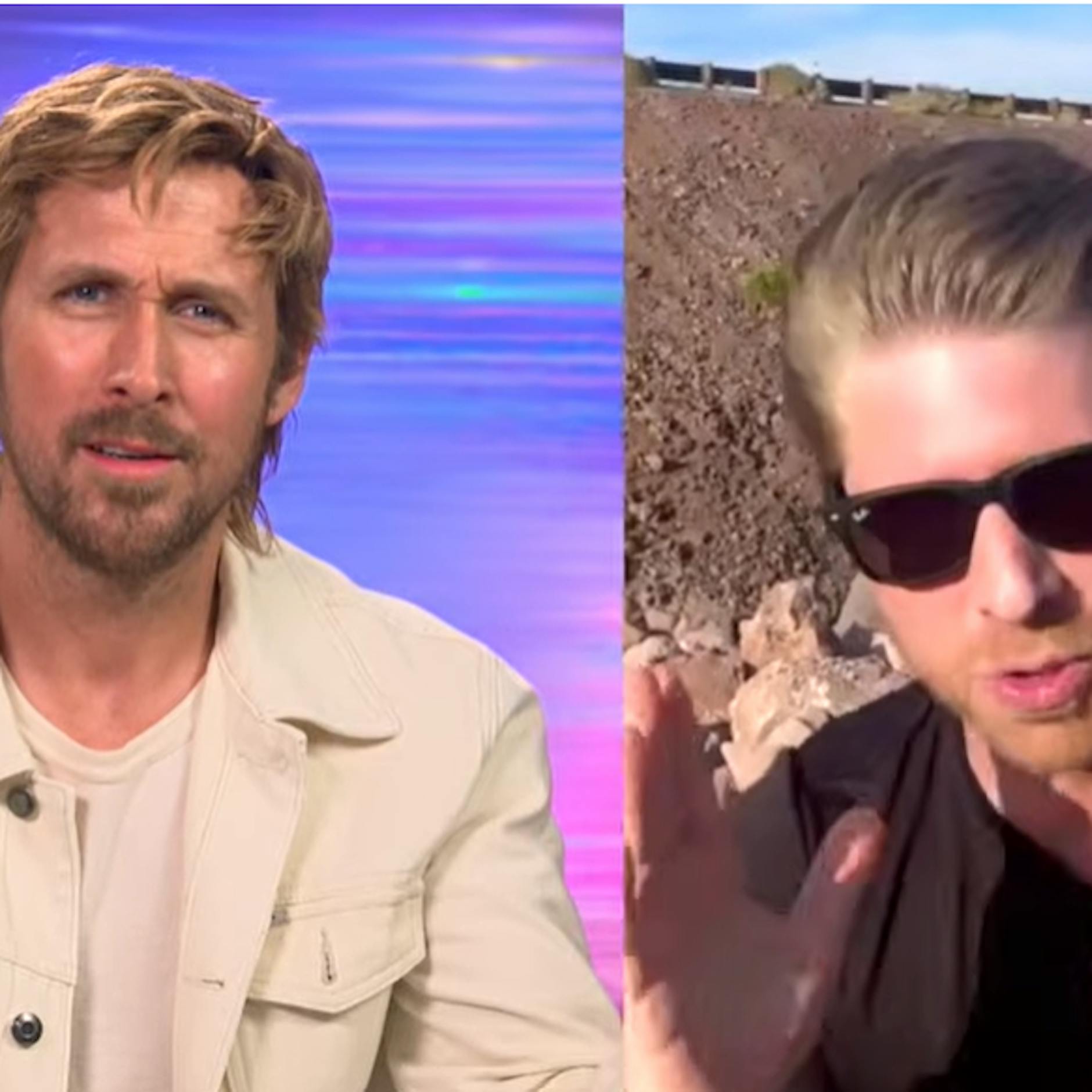 „Bist du in einem Vulkan?“: Ryan Gosling staunt über Reporter in der Wüste