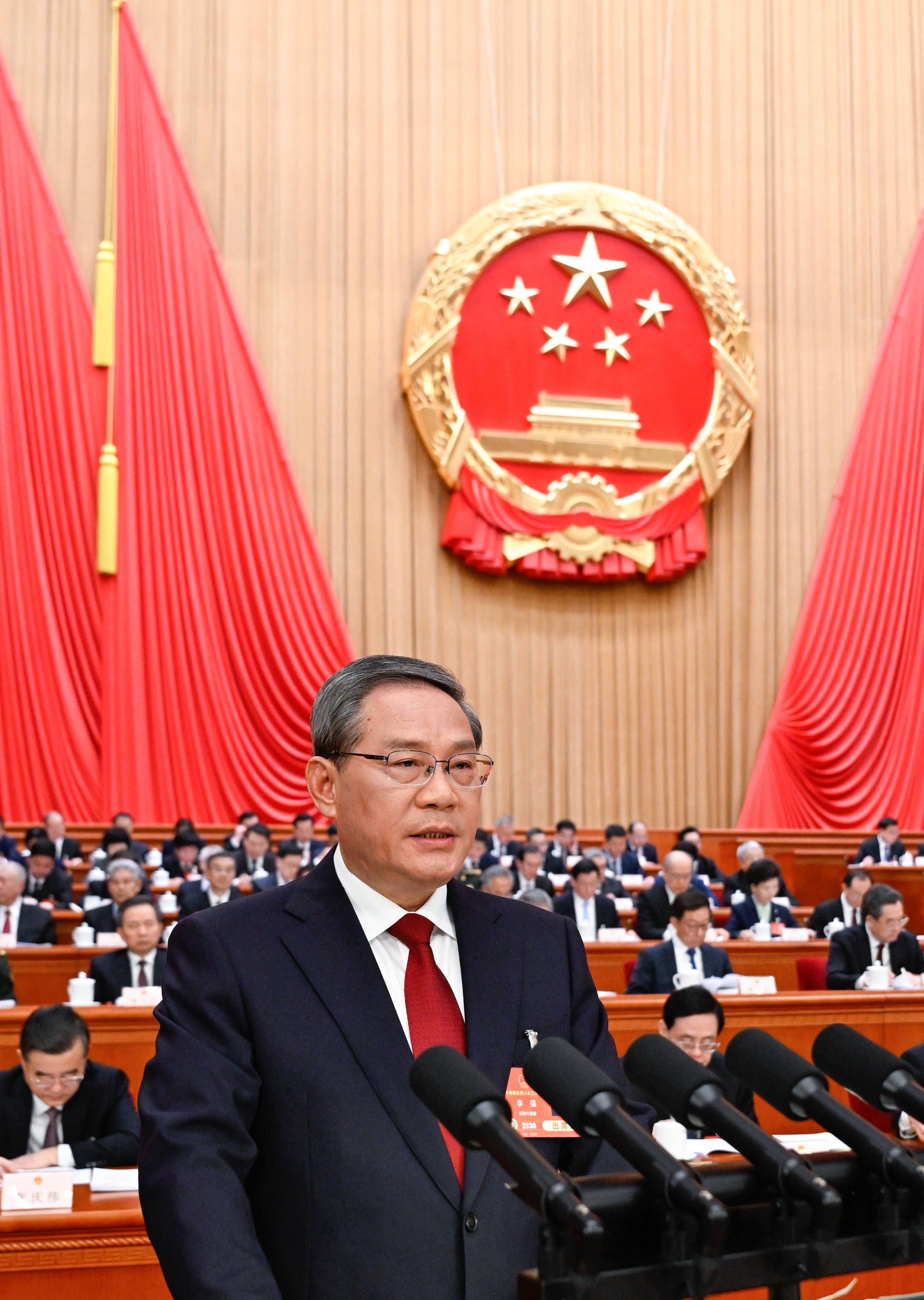 Volkskongress in Peking: China senkt Wachstumsziel auf 4,5 bis fünf Prozent