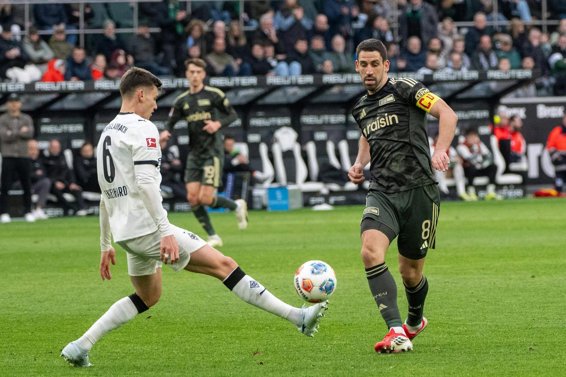 Rani Khedira (r.) erzielte in dieser Bundesliga-Saison schon fünf Tore. Keiner war bei den Eisernen erfolgreicher.