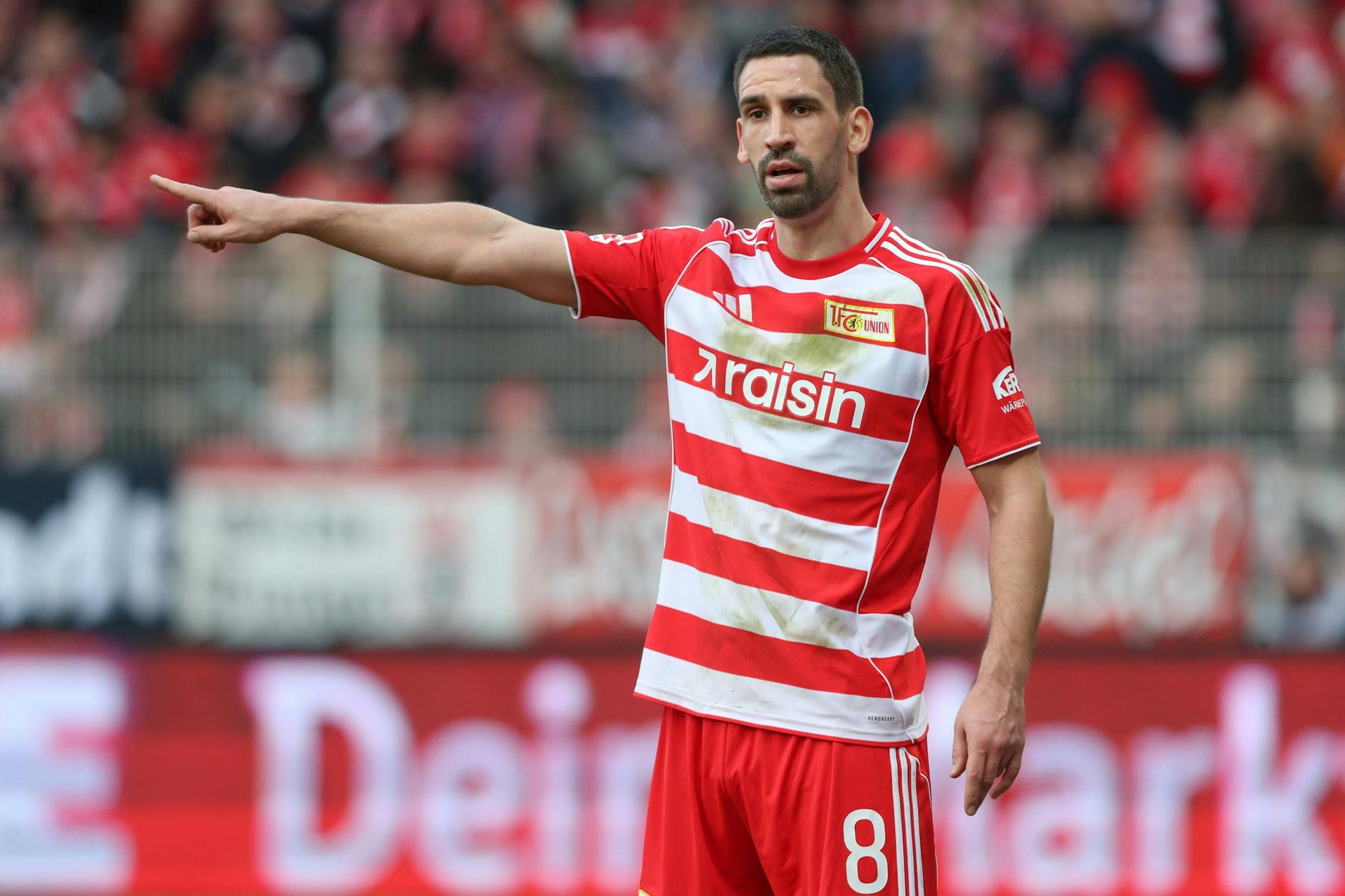 Rani Khedira sorgte mit seinem Tor zum 1:0 gegen Leverkusen für den bisher einzigen Union-Sieg in diesem Jahr.