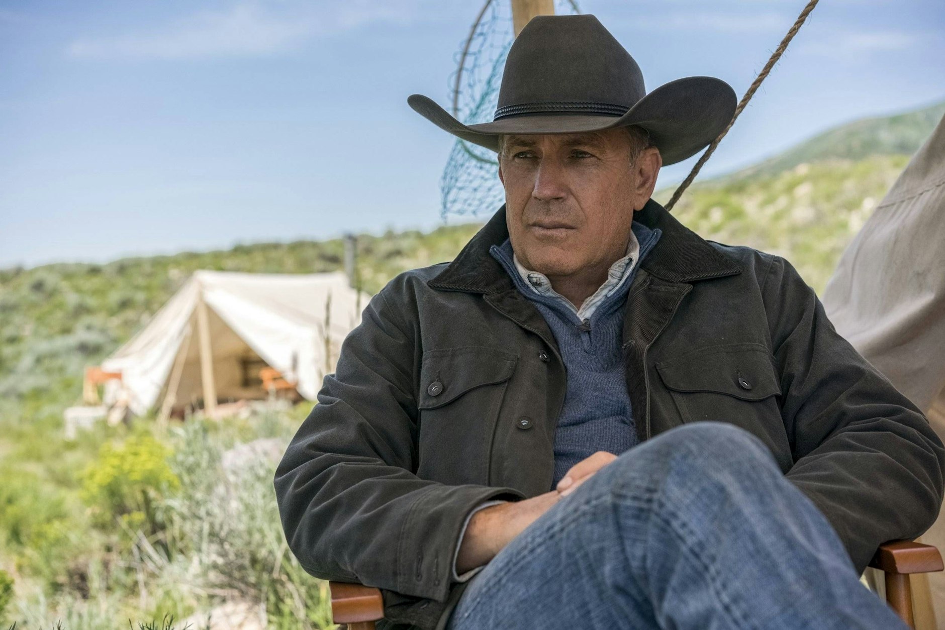 Kevin Costner in der Serie „Yellowstone“, dritte Staffel.