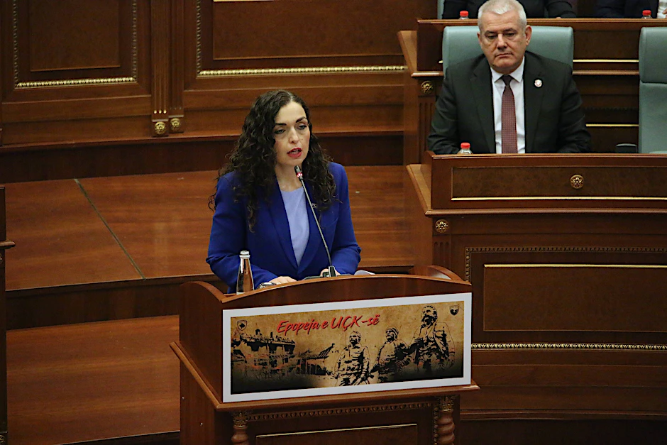 Die Kosovarische Präsidentin Vjosa Osmani hat das Parlament aufgelöst.