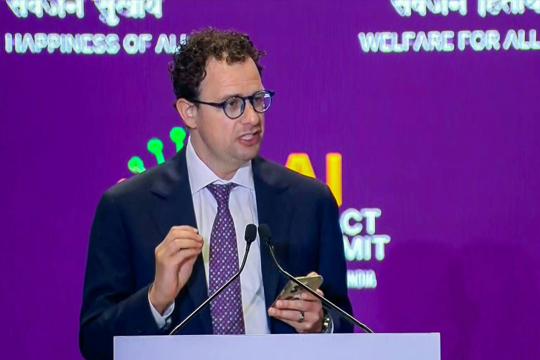 Der Chef von dem KI-Unternehmen Anthropic Dario Amodei